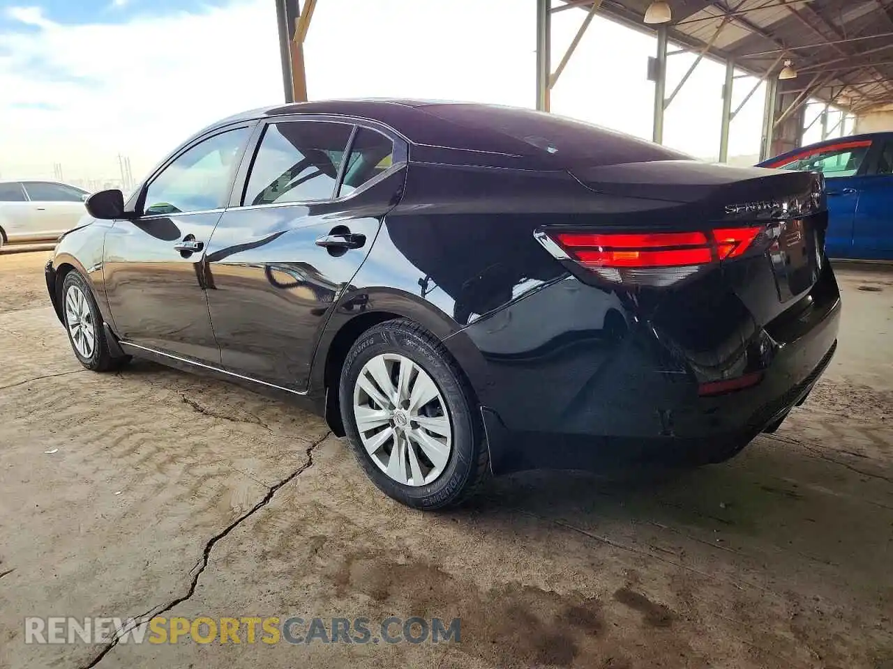 2 Photograph of a damaged car 3N1AB8BV0MY303171 NISSAN SENTRA 2021