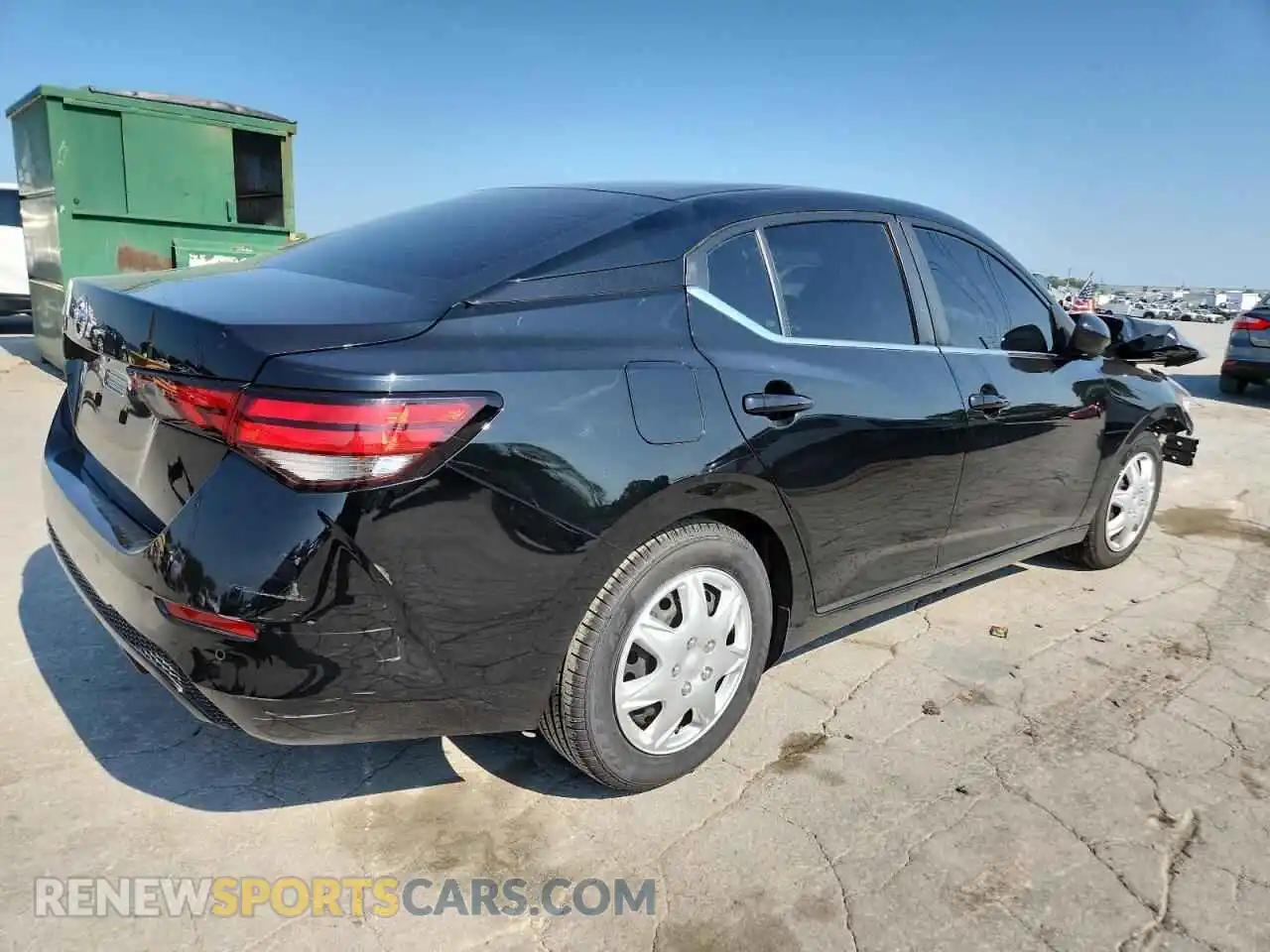 3 Photograph of a damaged car 3N1AB8BV0MY321752 NISSAN SENTRA 2021