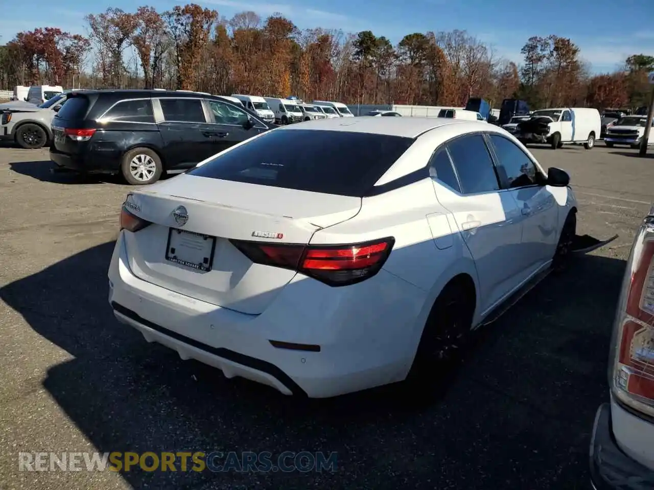3 Photograph of a damaged car 3N1AB8BV1MY211163 NISSAN SENTRA 2021