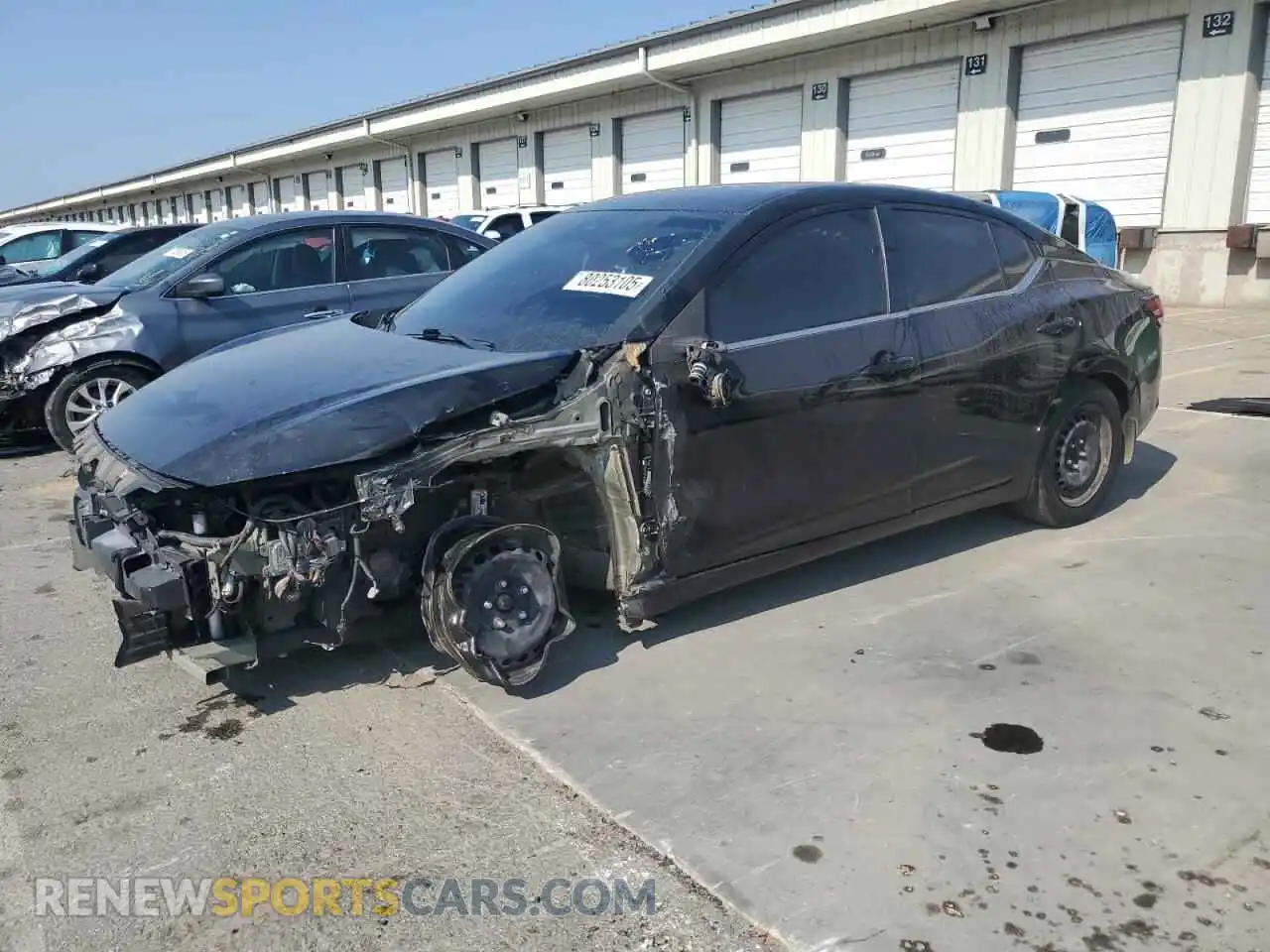 1 Photograph of a damaged car 3N1AB8BV1MY238850 NISSAN SENTRA 2021
