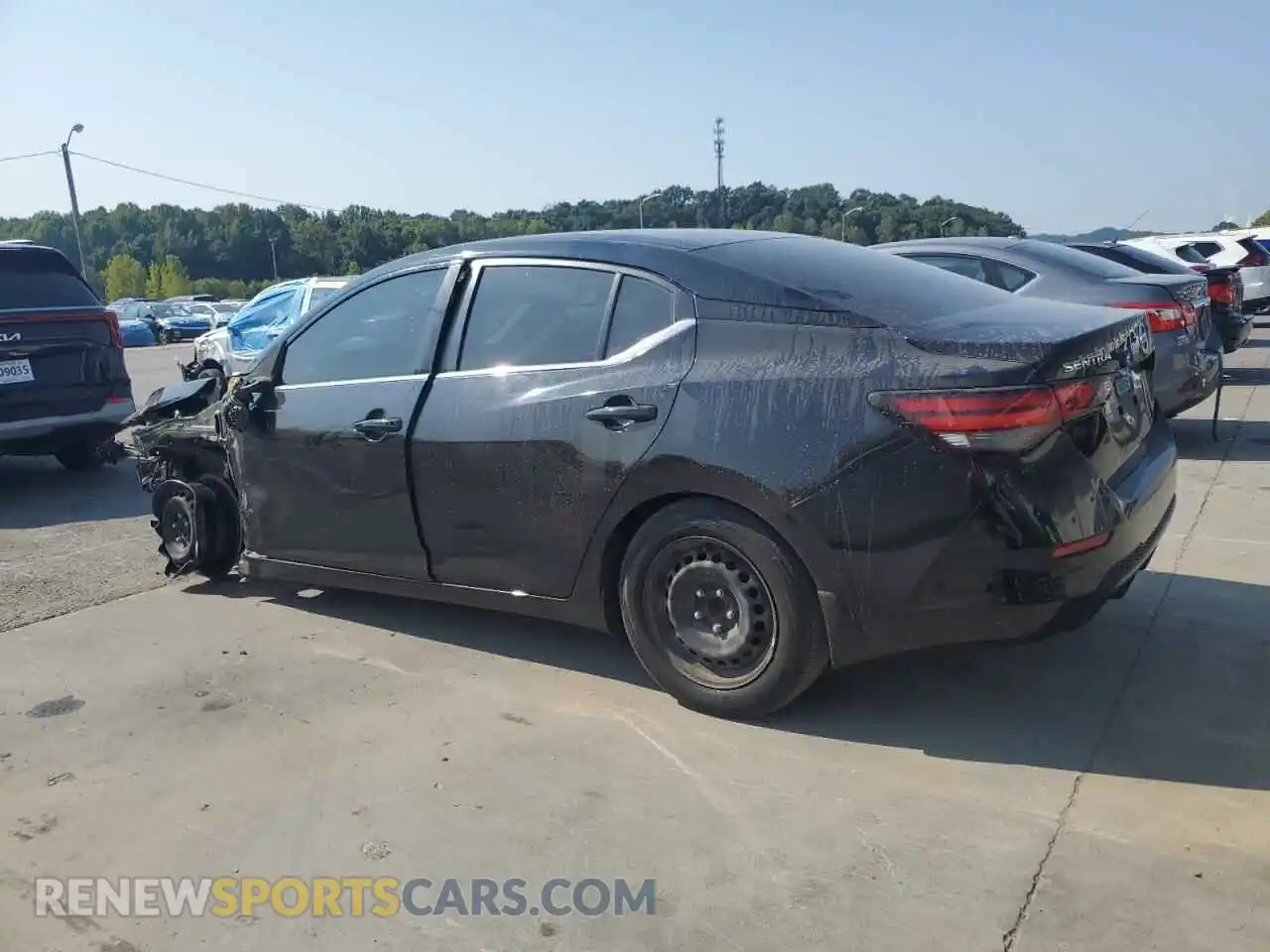 2 Photograph of a damaged car 3N1AB8BV1MY238850 NISSAN SENTRA 2021