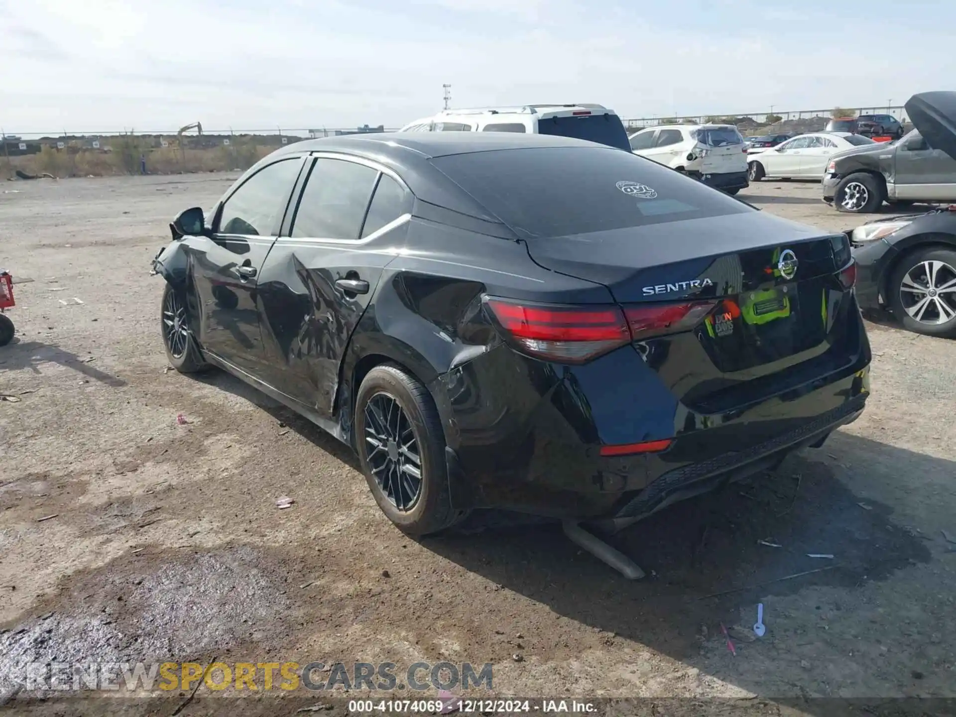 3 Photograph of a damaged car 3N1AB8BV1MY246320 NISSAN SENTRA 2021