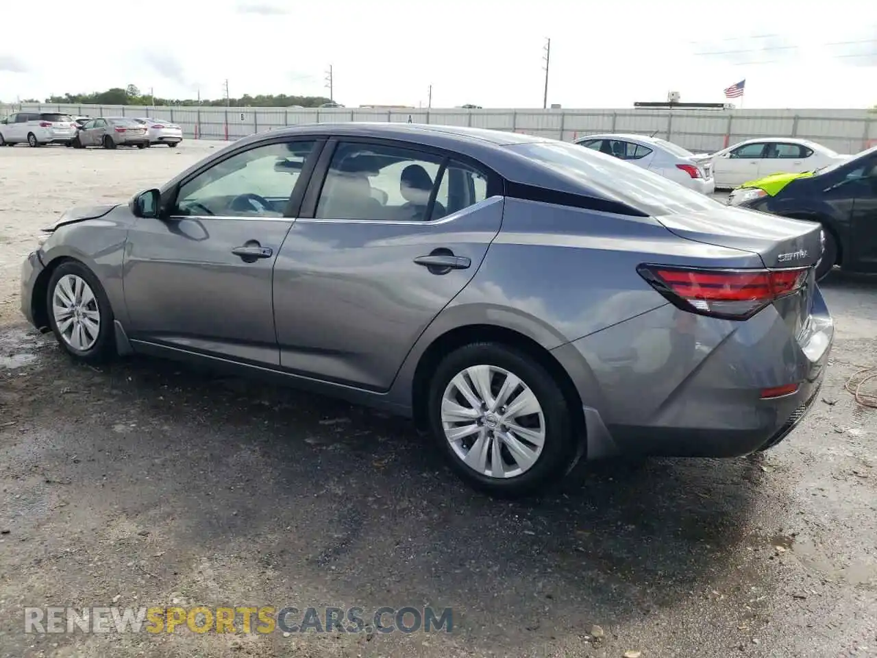 2 Photograph of a damaged car 3N1AB8BV1MY249282 NISSAN SENTRA 2021