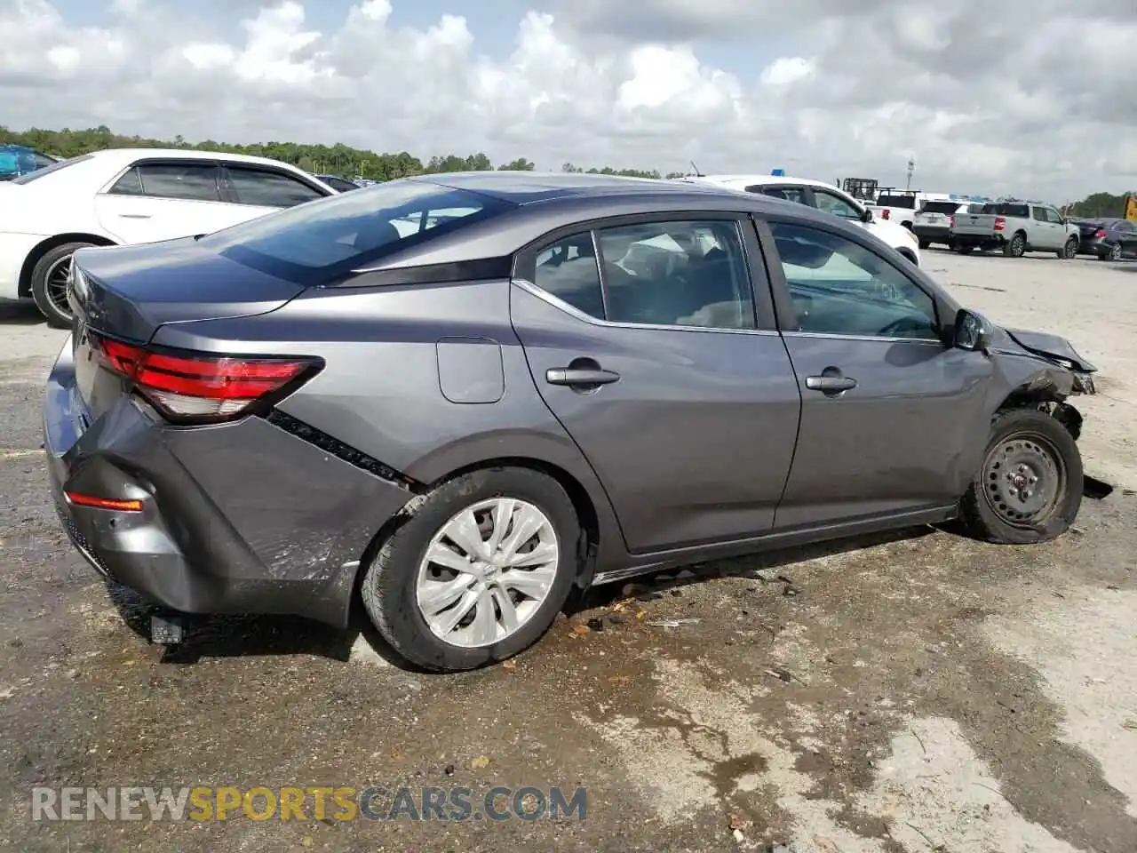 3 Photograph of a damaged car 3N1AB8BV1MY249282 NISSAN SENTRA 2021
