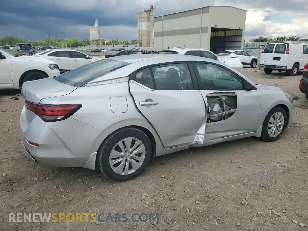 3 Photograph of a damaged car 3N1AB8BV1MY252750 NISSAN SENTRA 2021
