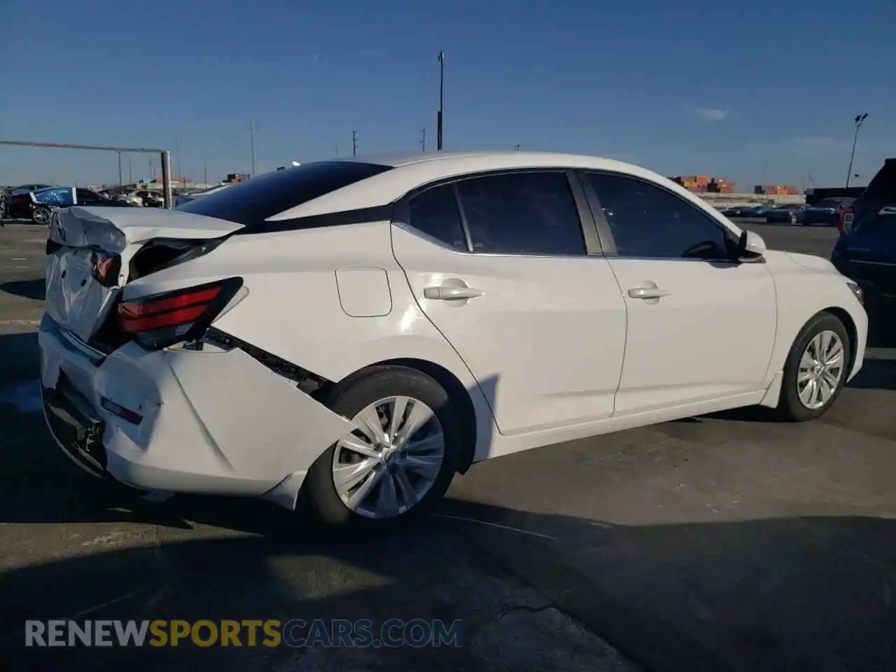 3 Photograph of a damaged car 3N1AB8BV1MY255180 NISSAN SENTRA 2021