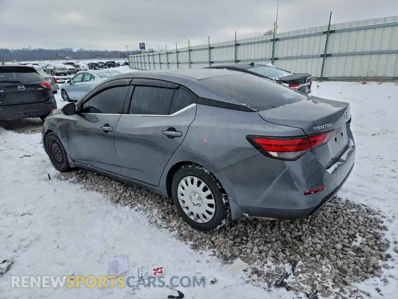 2 Photograph of a damaged car 3N1AB8BV1MY262310 NISSAN SENTRA 2021