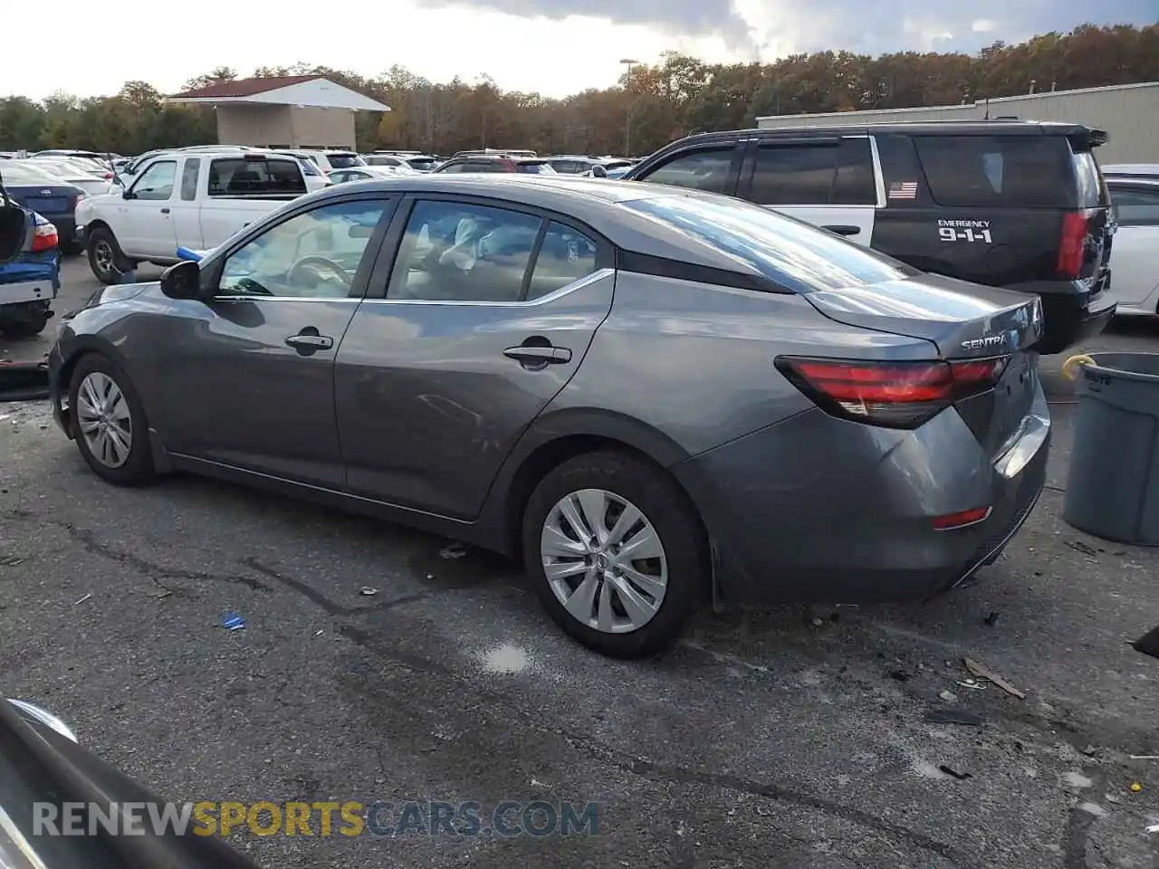 2 Photograph of a damaged car 3N1AB8BV1MY273114 NISSAN SENTRA 2021