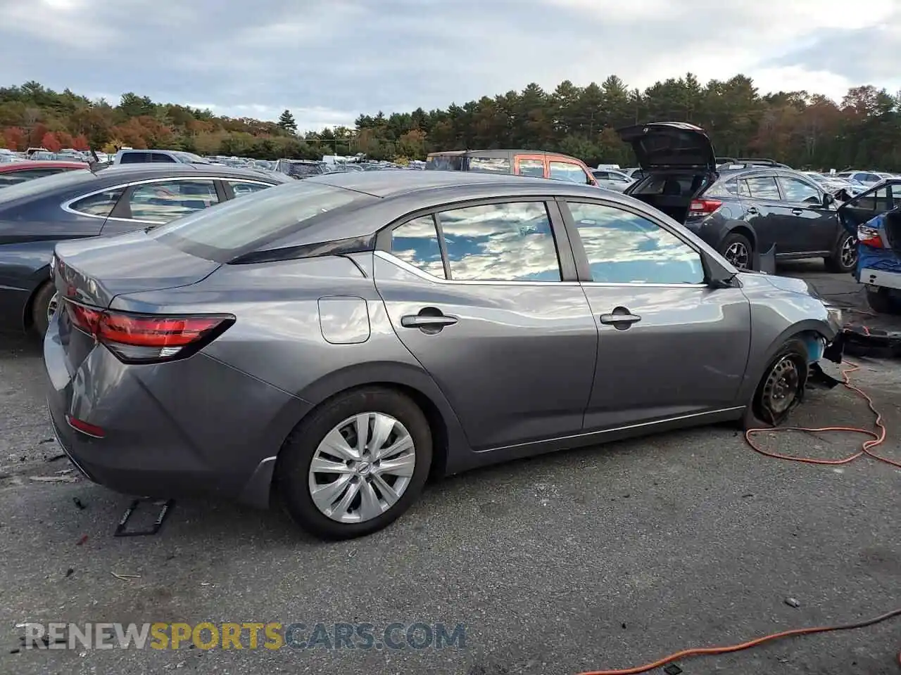 3 Photograph of a damaged car 3N1AB8BV1MY273114 NISSAN SENTRA 2021