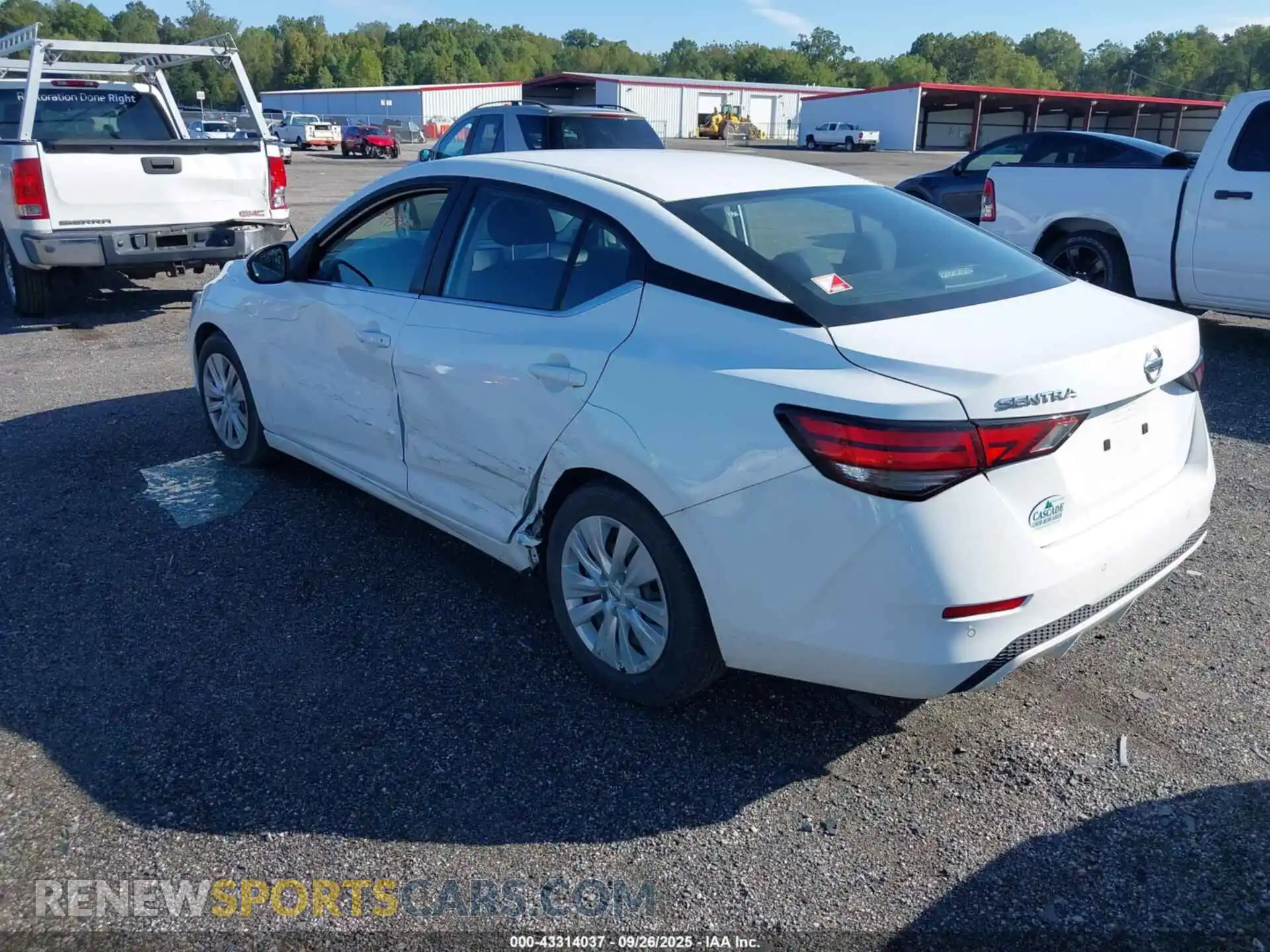 3 Photograph of a damaged car 3N1AB8BV1MY281472 NISSAN SENTRA 2021