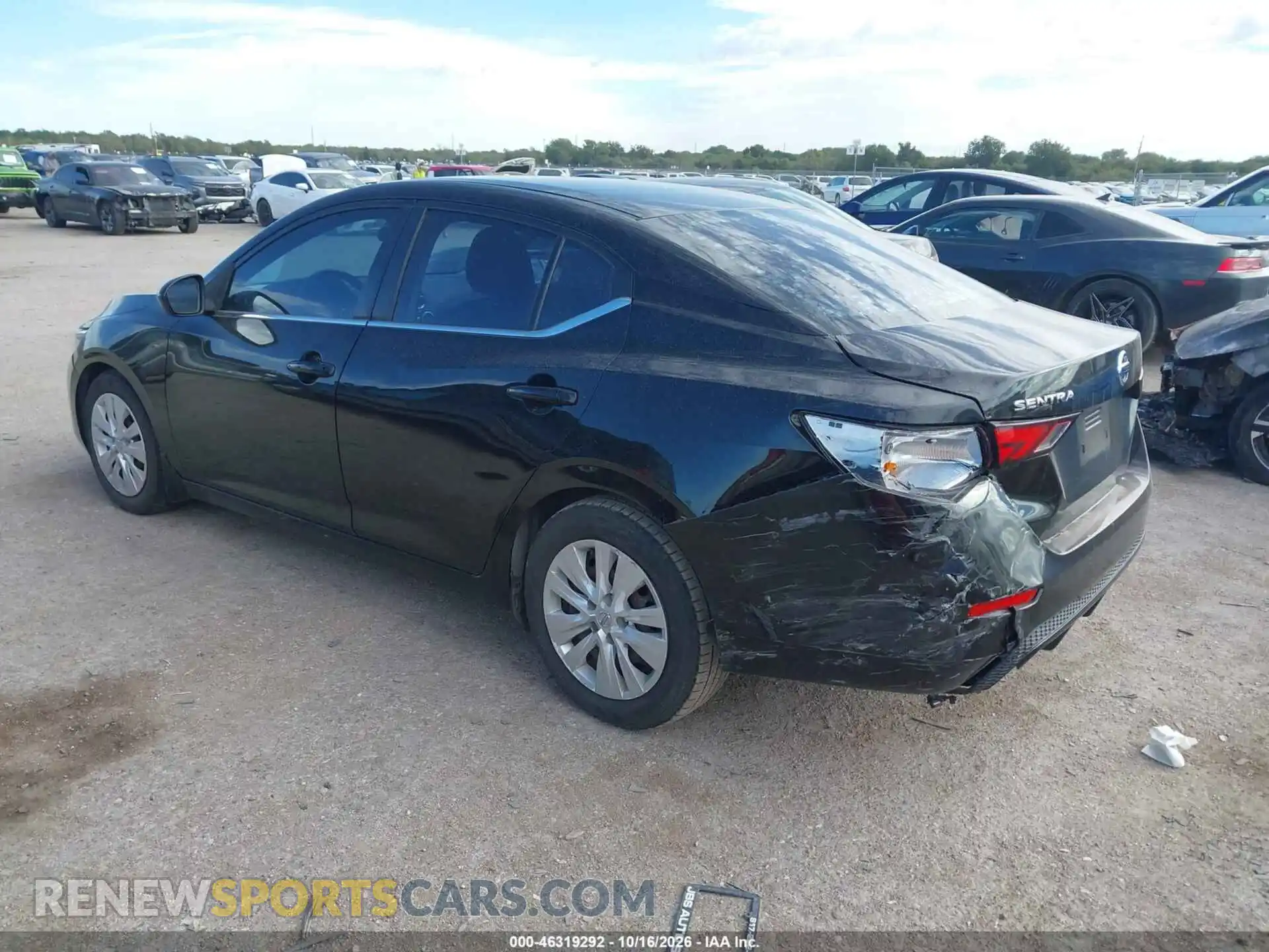 3 Photograph of a damaged car 3N1AB8BV1MY290401 NISSAN SENTRA 2021