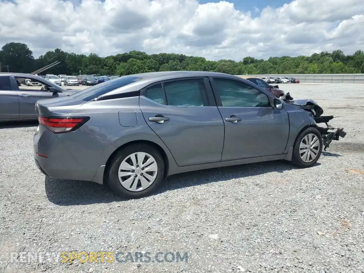 3 Photograph of a damaged car 3N1AB8BV1MY302014 NISSAN SENTRA 2021