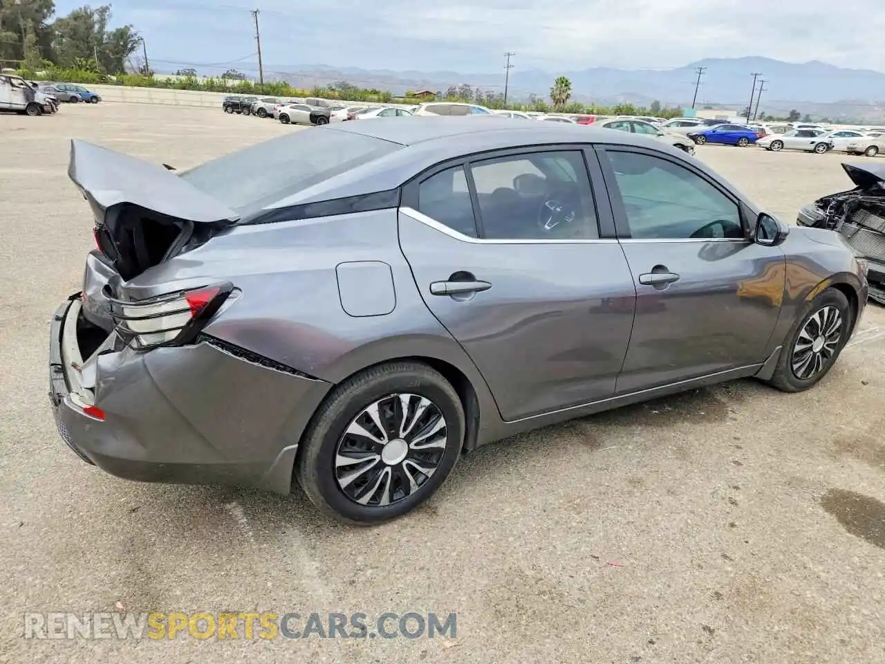 3 Photograph of a damaged car 3N1AB8BV1MY317144 NISSAN SENTRA 2021