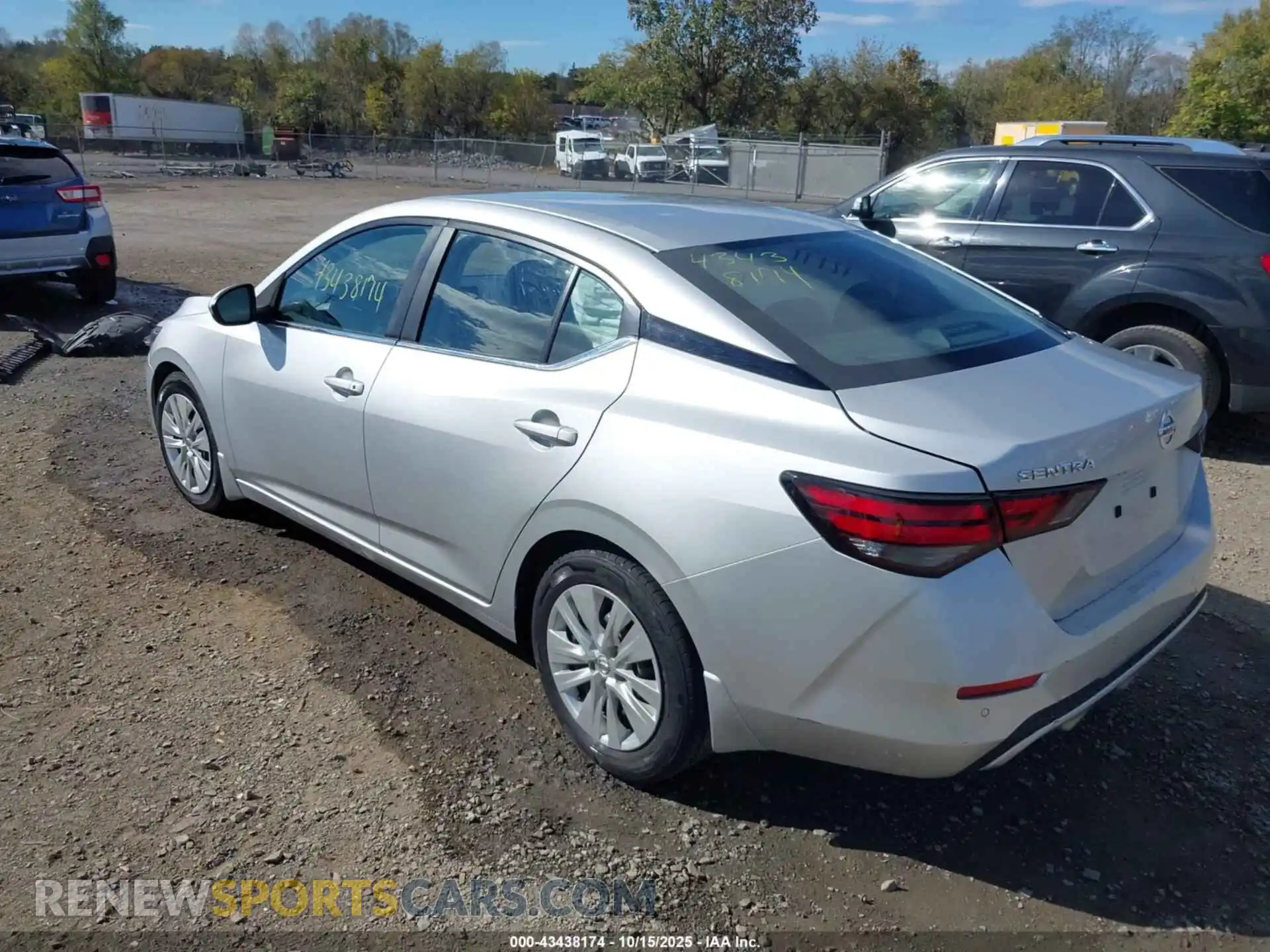 3 Photograph of a damaged car 3N1AB8BV1MY322795 NISSAN SENTRA 2021