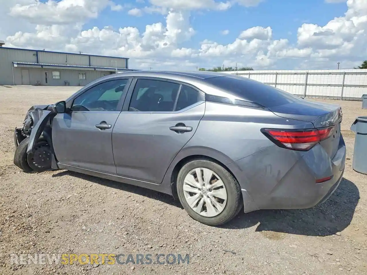 2 fotografías del automóvil dañado 3N1AB8BV2MY243166 NISSAN SENTRA 2021