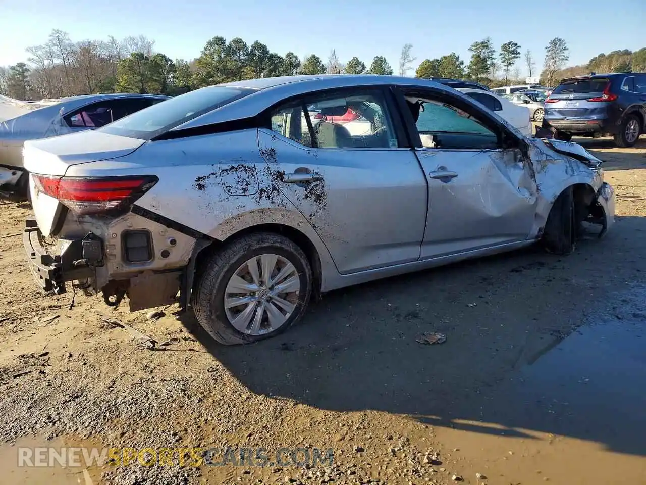3 Photograph of a damaged car 3N1AB8BV2MY257634 NISSAN SENTRA 2021