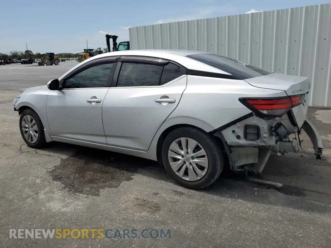 2 Photograph of a damaged car 3N1AB8BV3MY243810 NISSAN SENTRA 2021