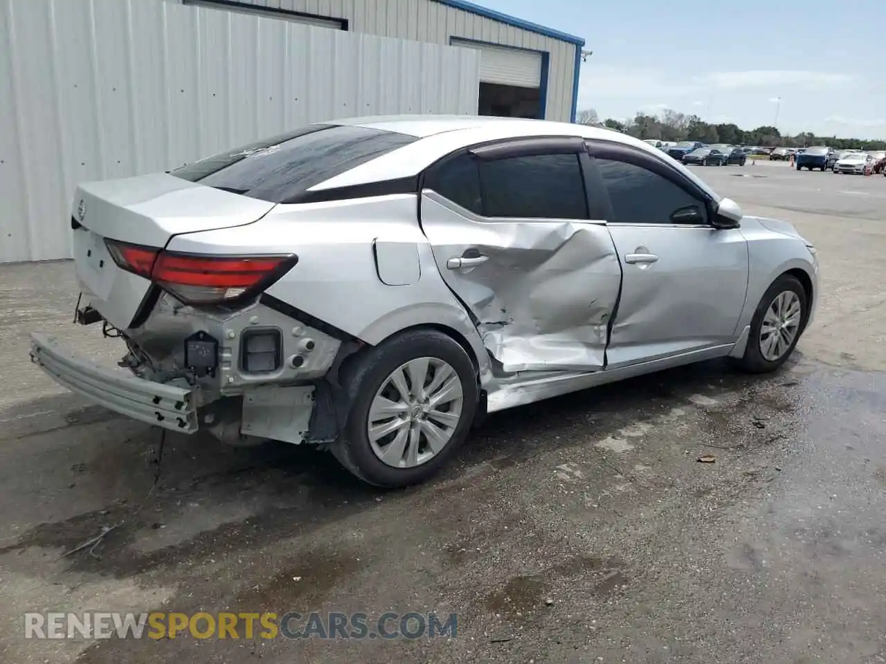 3 Photograph of a damaged car 3N1AB8BV3MY243810 NISSAN SENTRA 2021