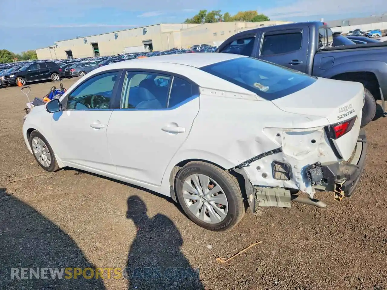 2 Photograph of a damaged car 3N1AB8BV3MY255357 NISSAN SENTRA 2021