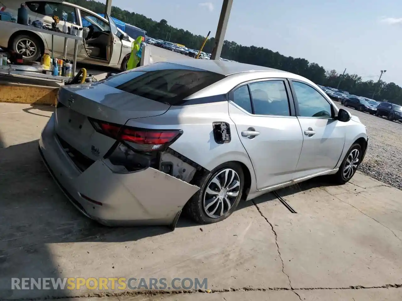 3 Photograph of a damaged car 3N1AB8BV4MY239832 NISSAN SENTRA 2021