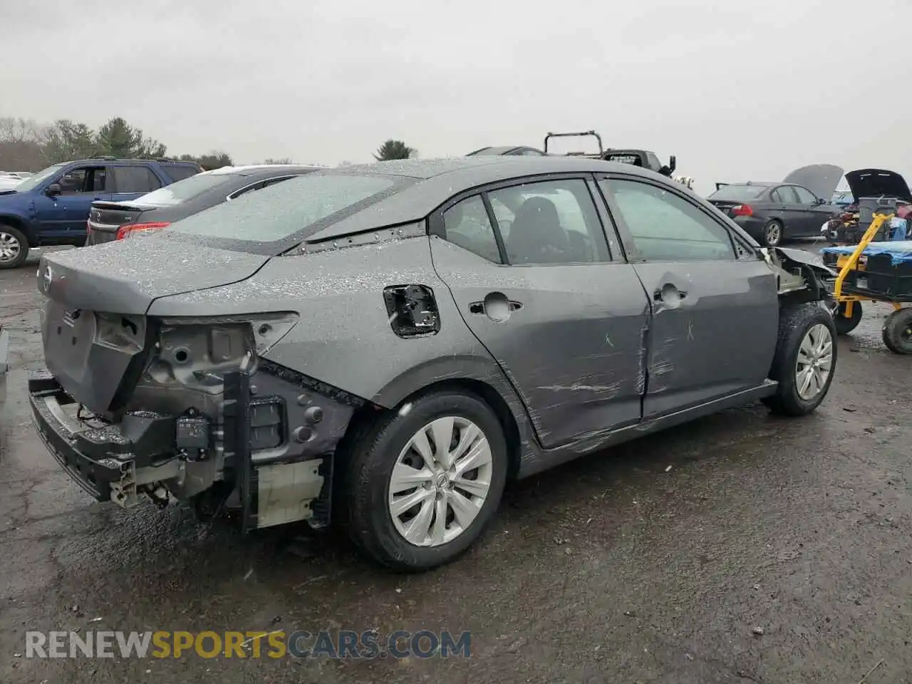 3 Photograph of a damaged car 3N1AB8BV4MY278632 NISSAN SENTRA 2021
