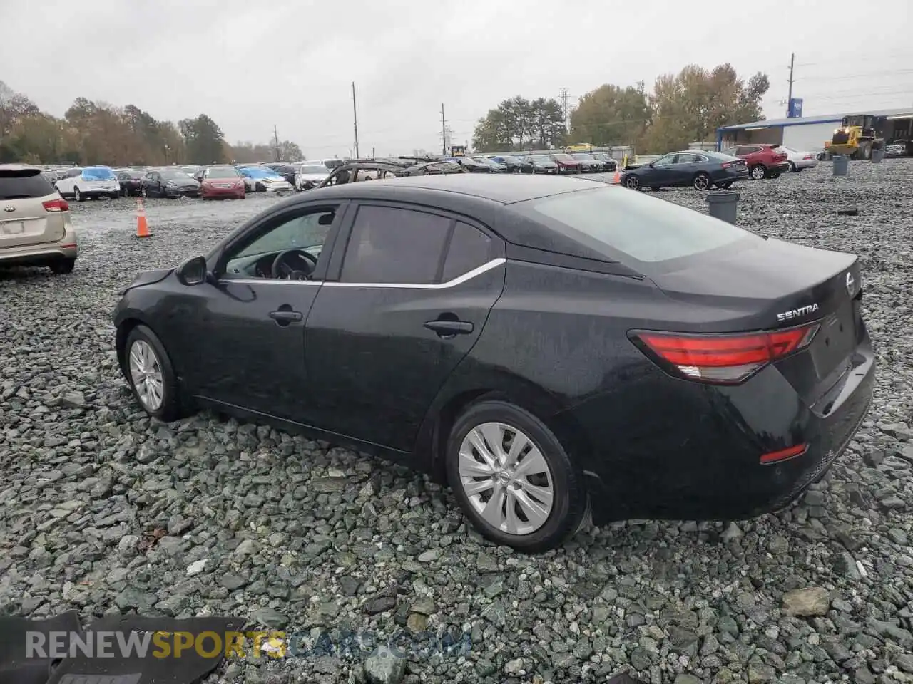 2 Photograph of a damaged car 3N1AB8BV4MY280641 NISSAN SENTRA 2021