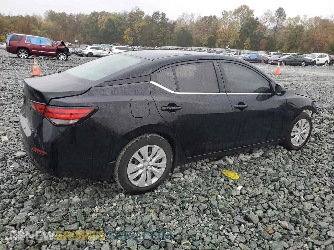 3 Photograph of a damaged car 3N1AB8BV4MY280641 NISSAN SENTRA 2021