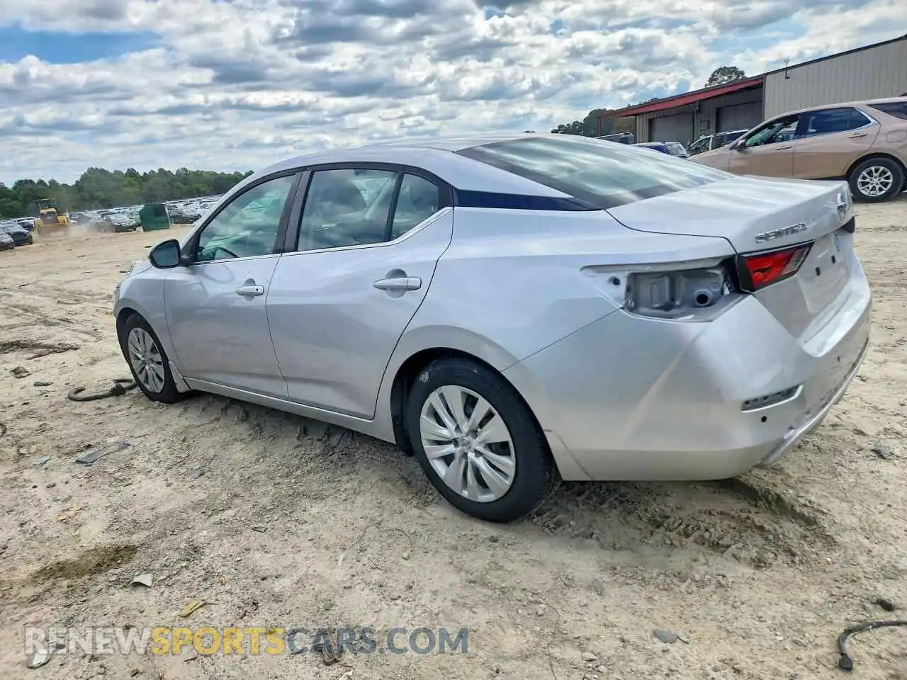 2 Photograph of a damaged car 3N1AB8BV4MY295477 NISSAN SENTRA 2021