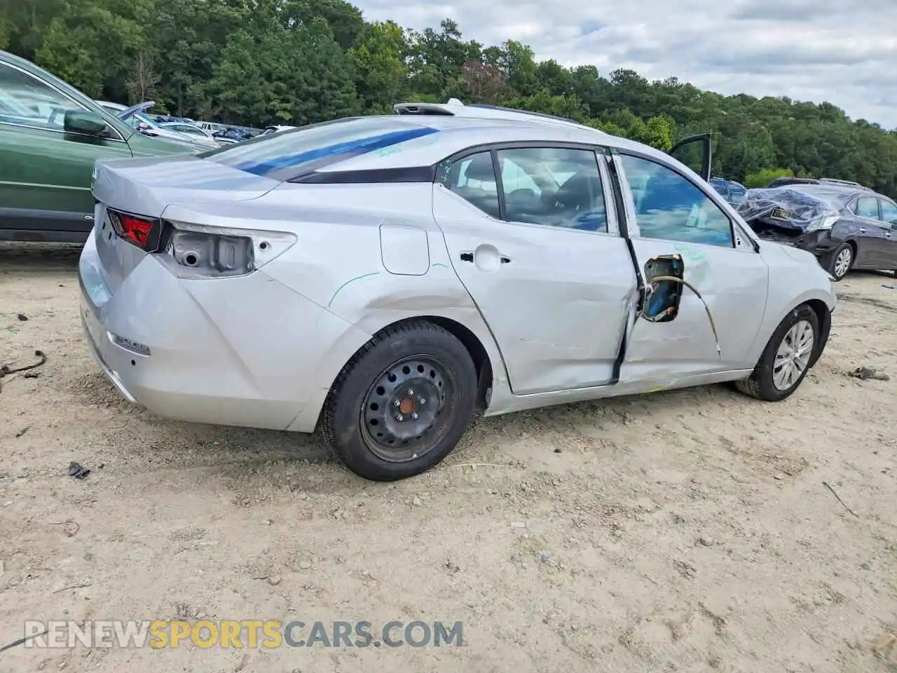 3 Photograph of a damaged car 3N1AB8BV4MY295477 NISSAN SENTRA 2021