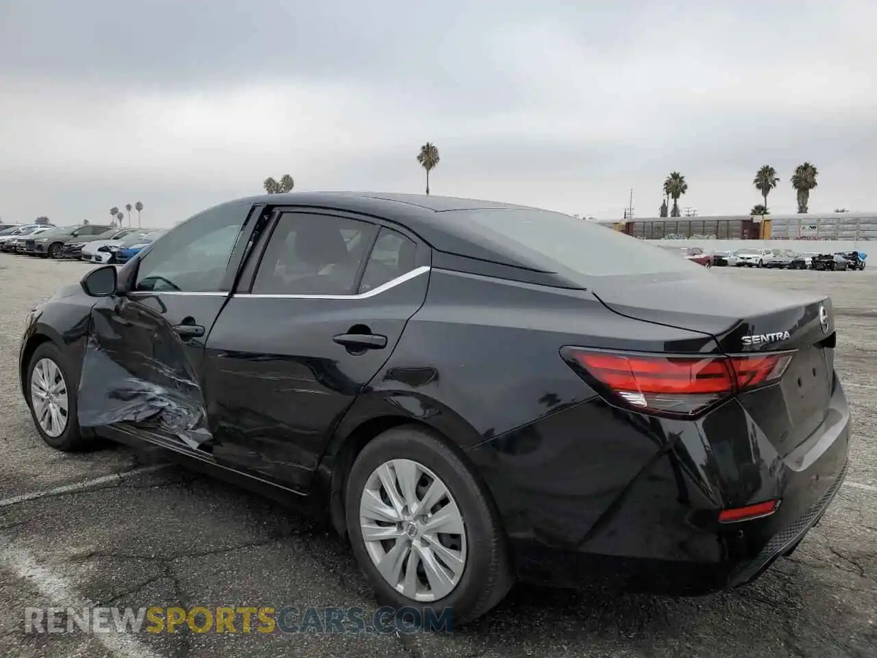 2 Photograph of a damaged car 3N1AB8BV5MY212221 NISSAN SENTRA 2021