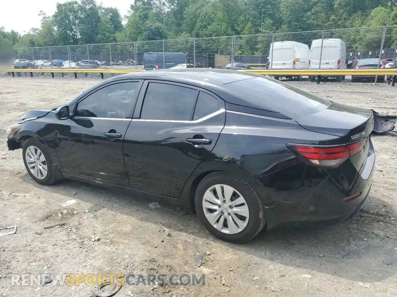 2 Photograph of a damaged car 3N1AB8BV5MY226863 NISSAN SENTRA 2021