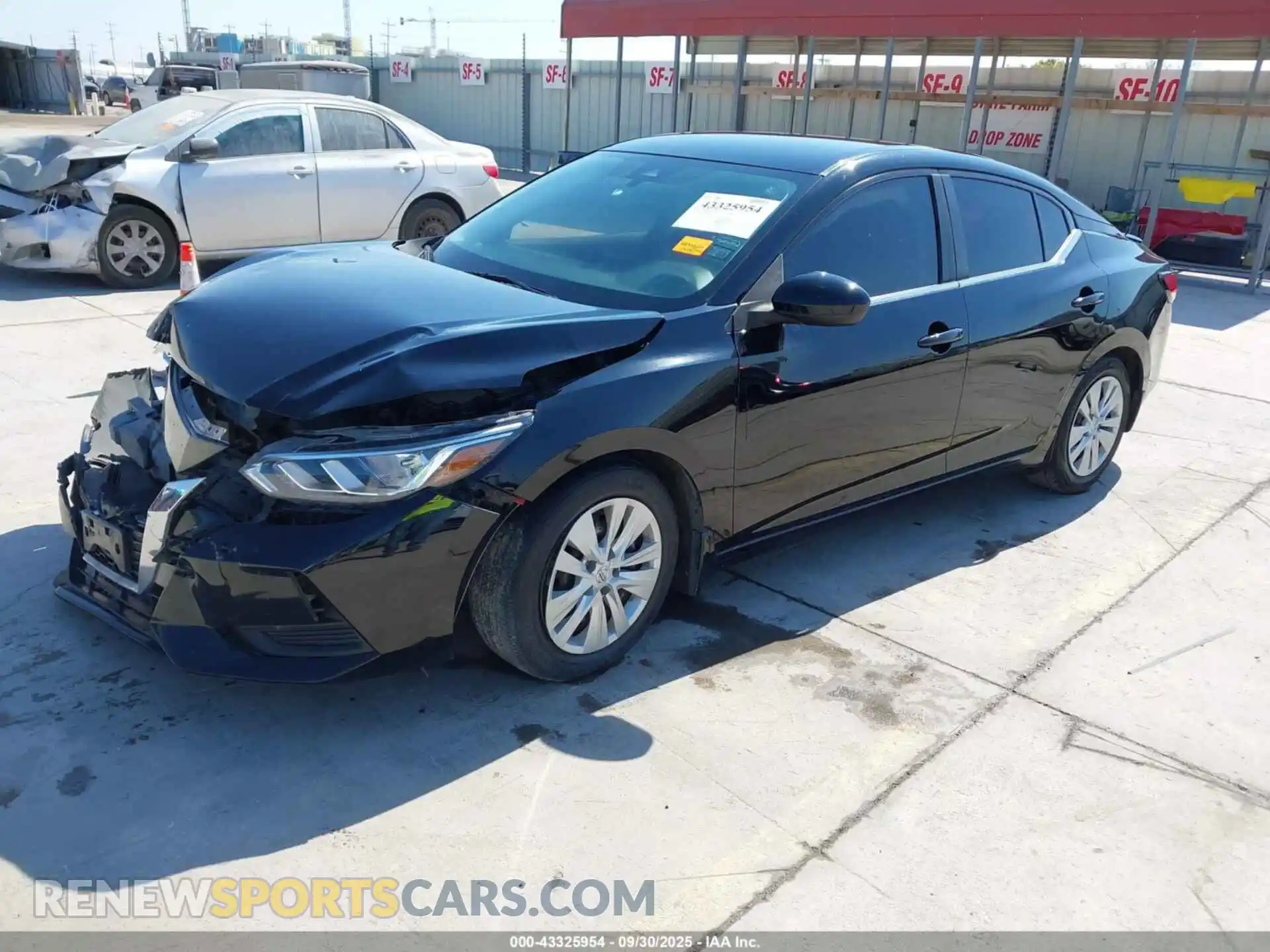 2 Photograph of a damaged car 3N1AB8BV5MY227057 NISSAN SENTRA 2021