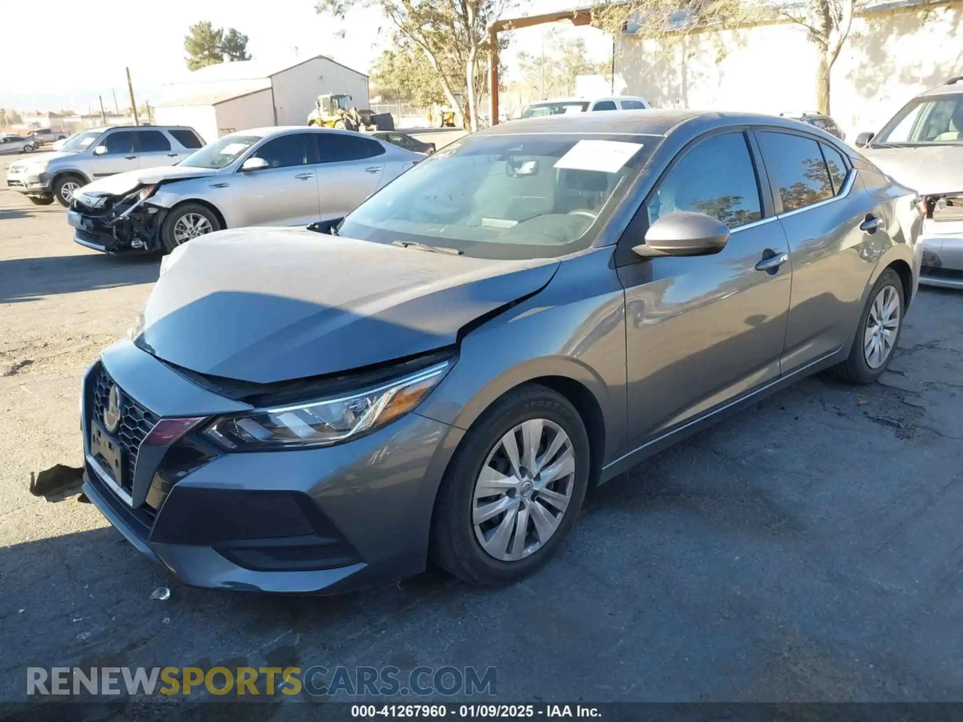 2 Photograph of a damaged car 3N1AB8BV5MY270989 NISSAN SENTRA 2021