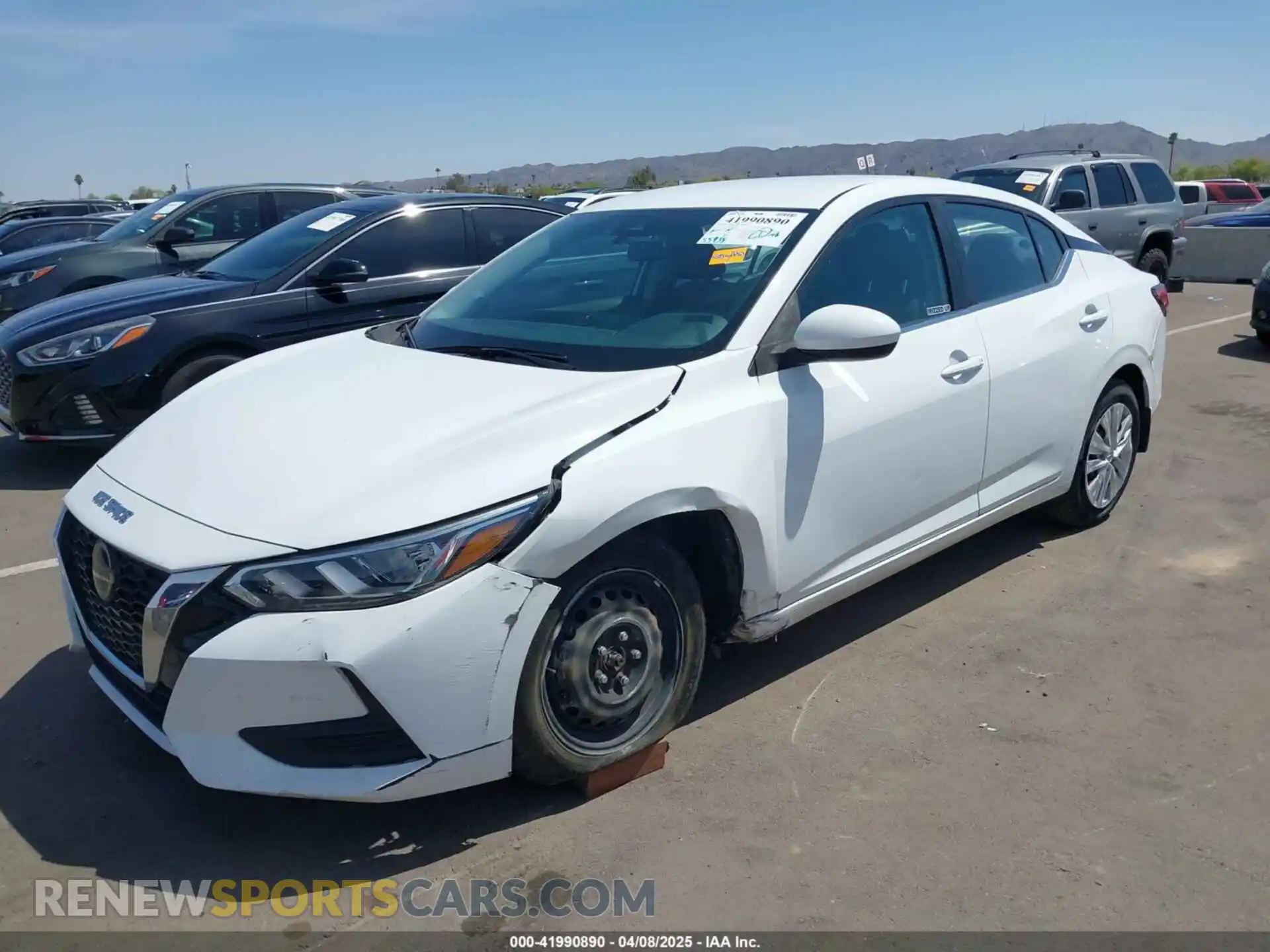 2 Photograph of a damaged car 3N1AB8BV5MY288151 NISSAN SENTRA 2021