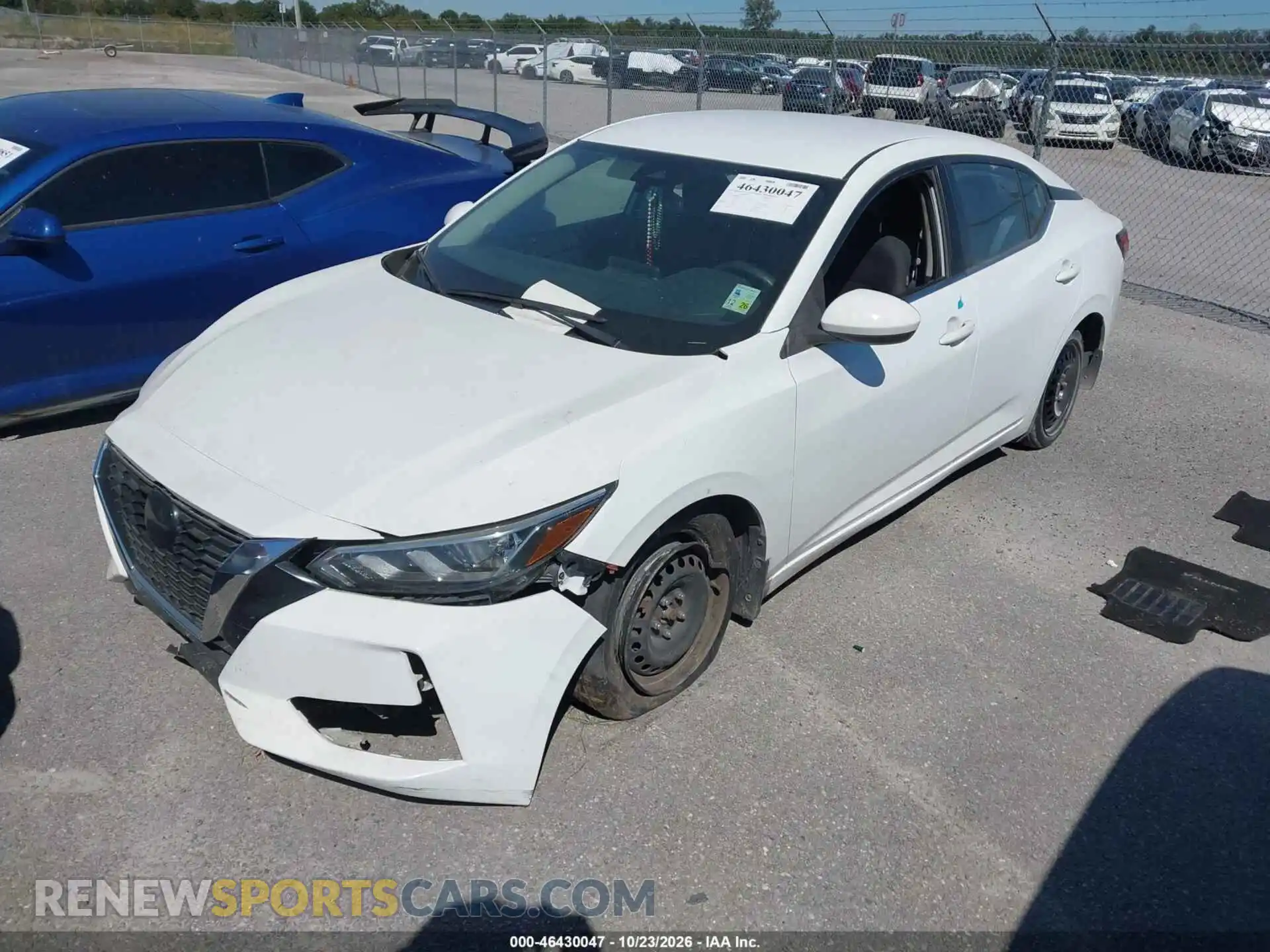 2 Photograph of a damaged car 3N1AB8BV5MY330267 NISSAN SENTRA 2021