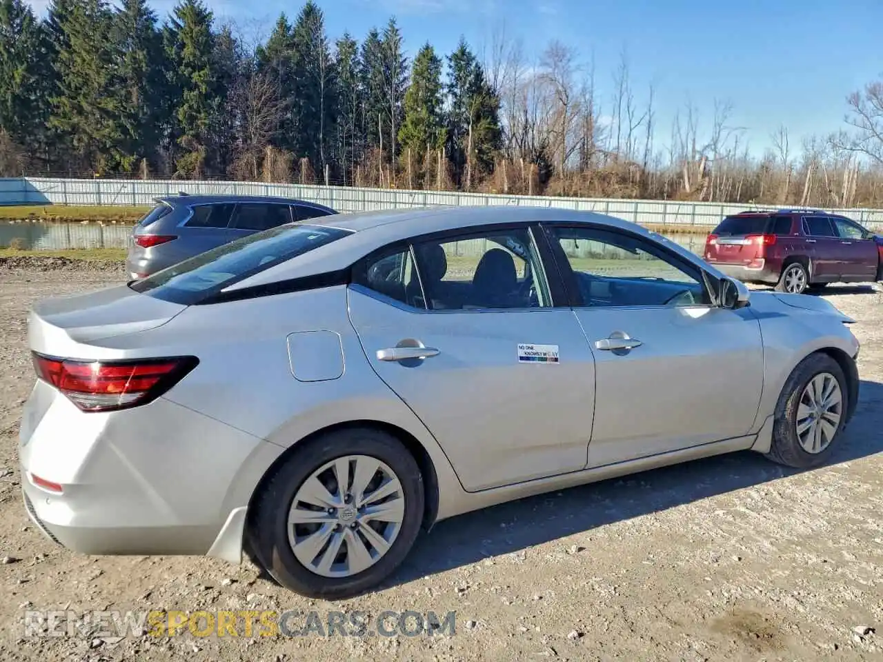 3 Фотография поврежденного автомобиля 3N1AB8BV6MY212745 NISSAN SENTRA 2021