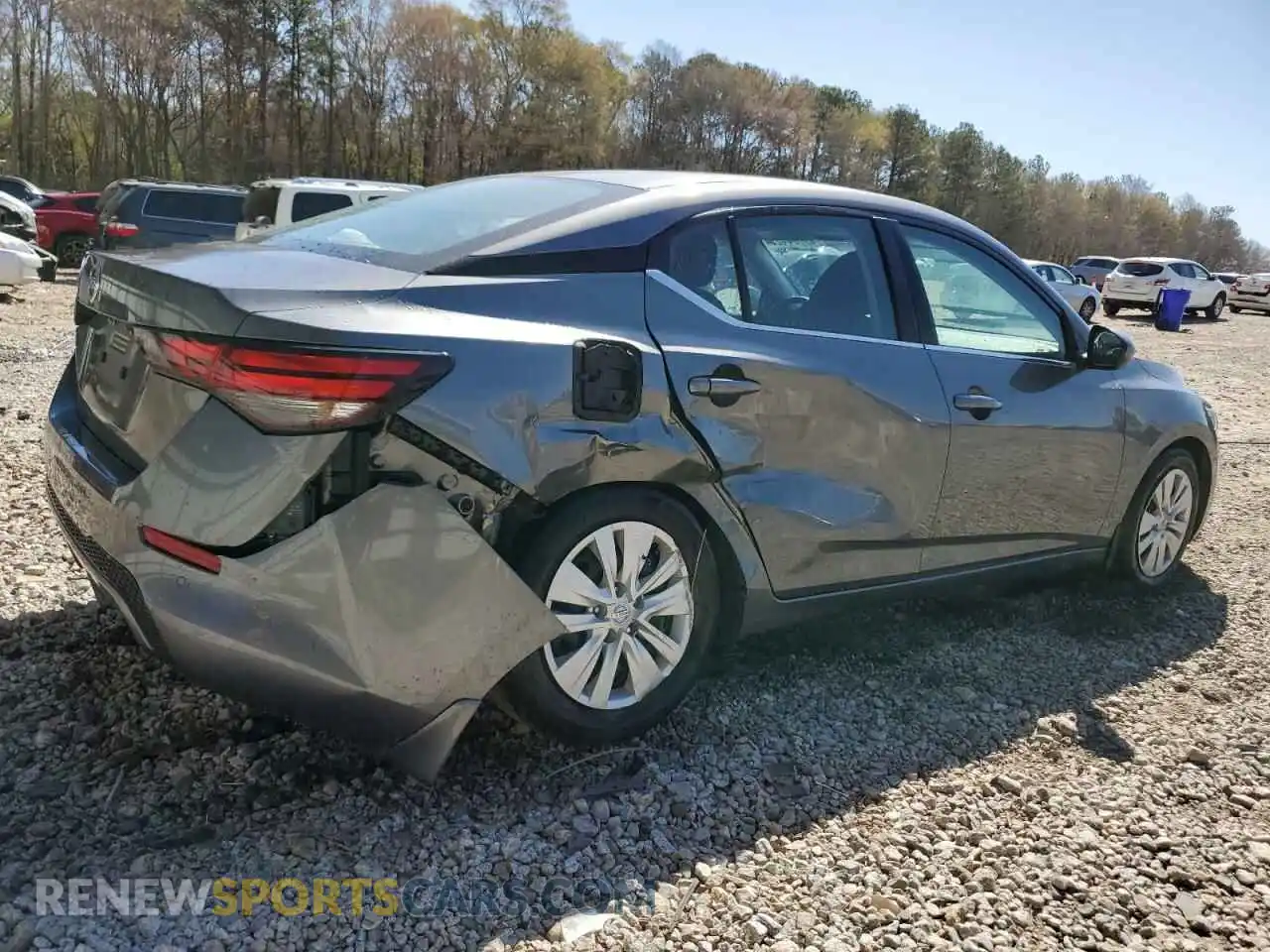 3 Photograph of a damaged car 3N1AB8BV6MY217430 NISSAN SENTRA 2021