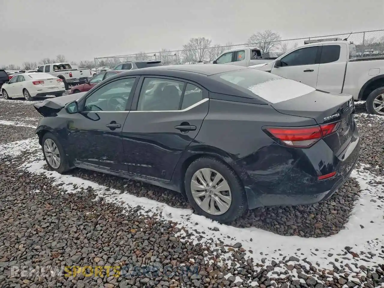 2 Photograph of a damaged car 3N1AB8BV6MY278101 NISSAN SENTRA 2021