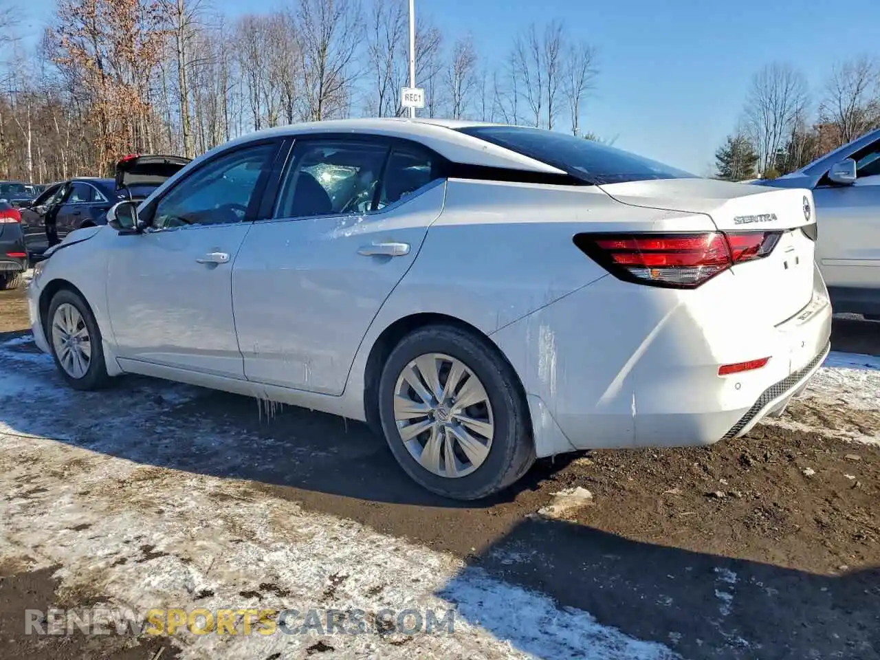2 Photograph of a damaged car 3N1AB8BV7MY209689 NISSAN SENTRA 2021