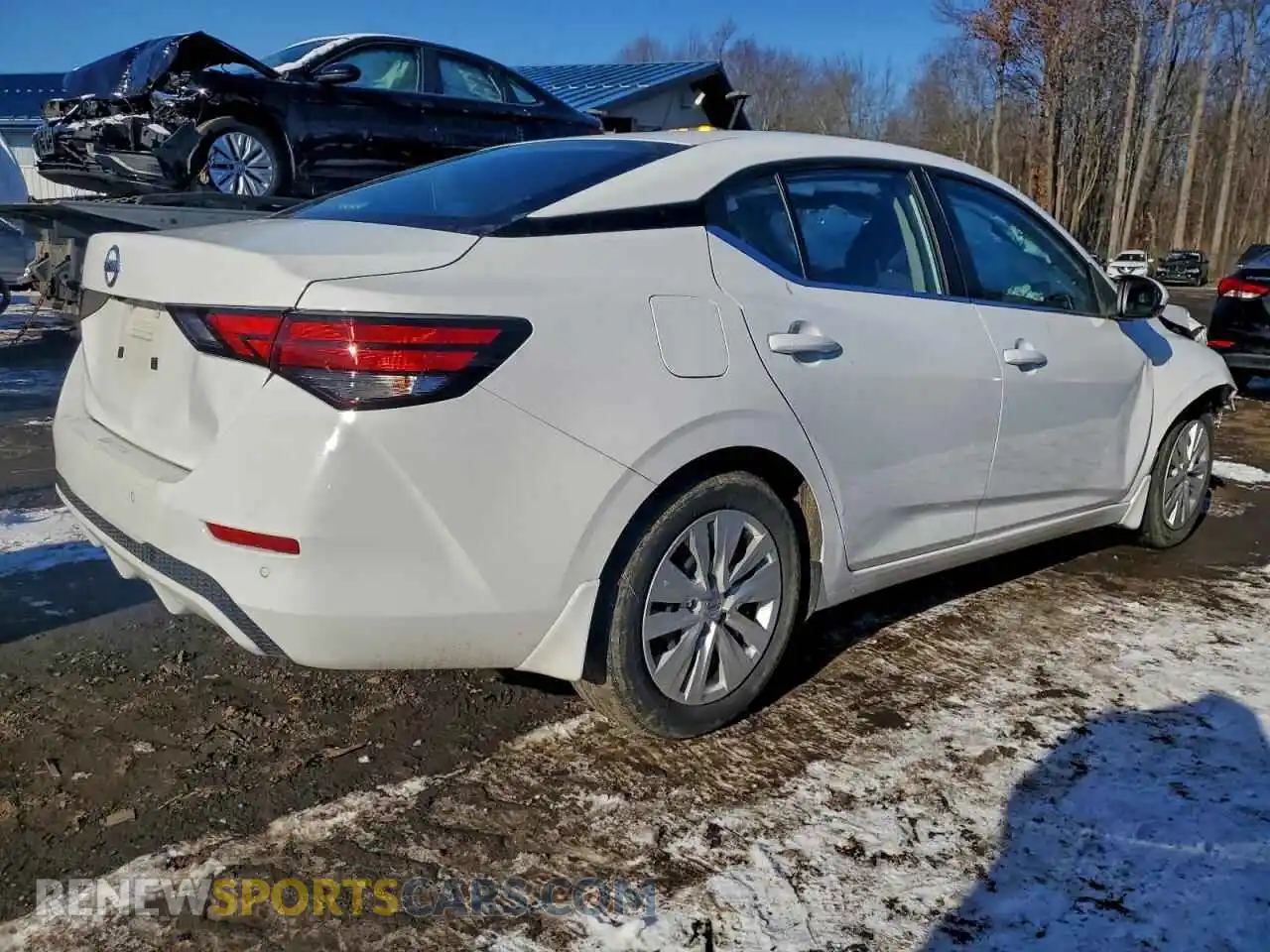 3 Photograph of a damaged car 3N1AB8BV7MY209689 NISSAN SENTRA 2021