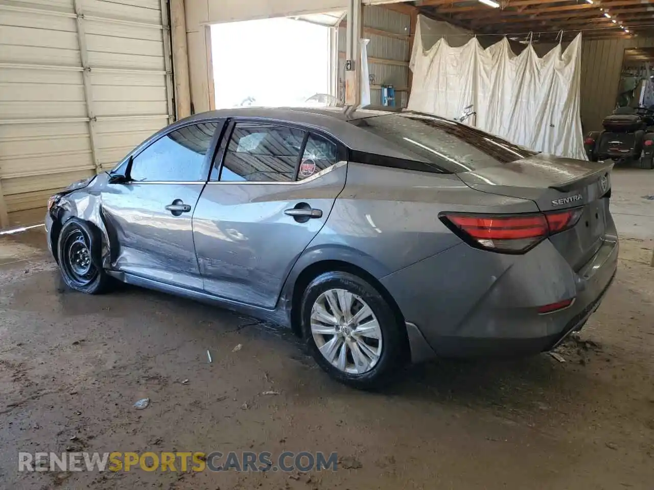 2 Photograph of a damaged car 3N1AB8BV7MY228985 NISSAN SENTRA 2021