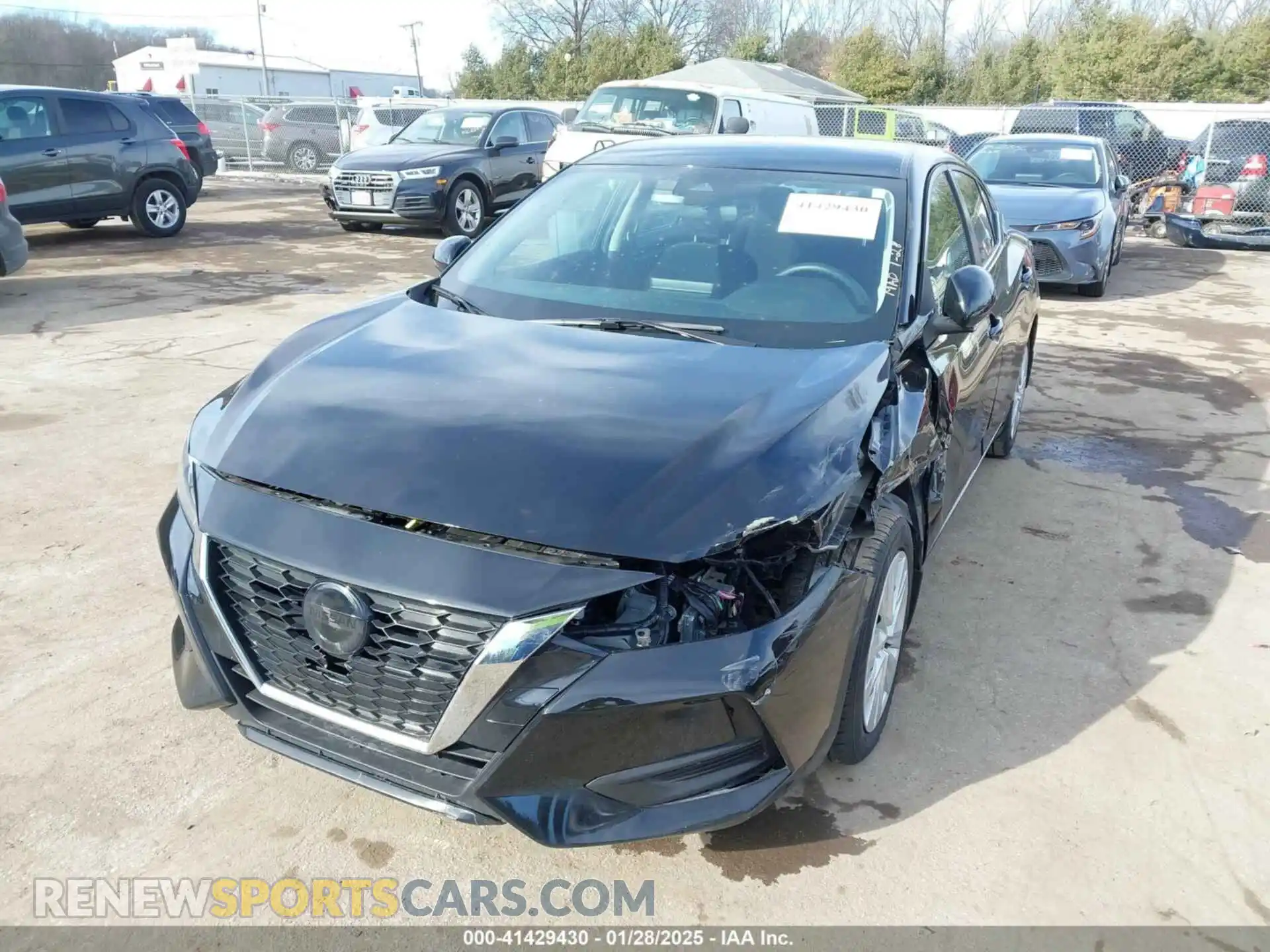 2 Photograph of a damaged car 3N1AB8BV7MY325622 NISSAN SENTRA 2021