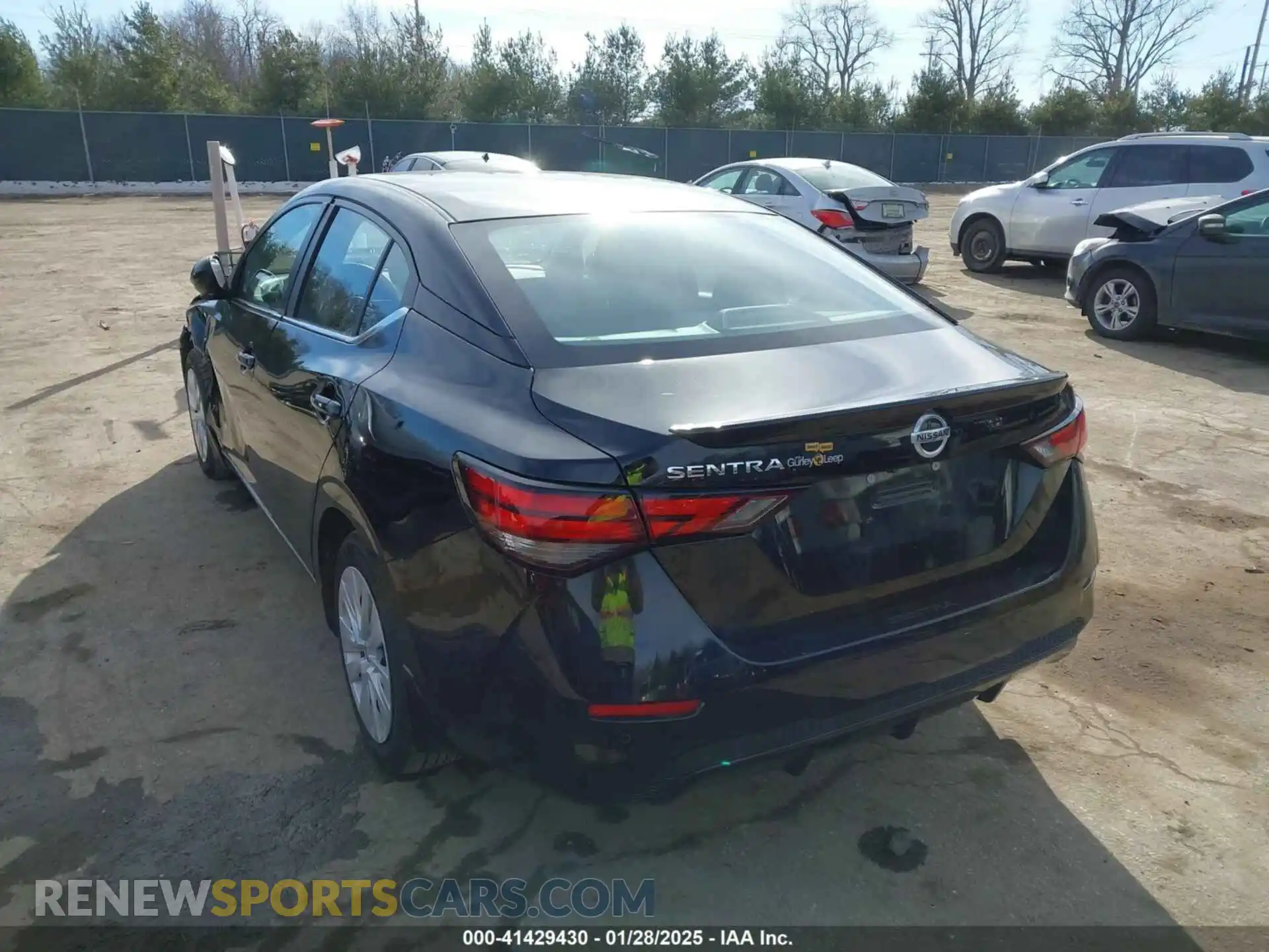 3 Photograph of a damaged car 3N1AB8BV7MY325622 NISSAN SENTRA 2021
