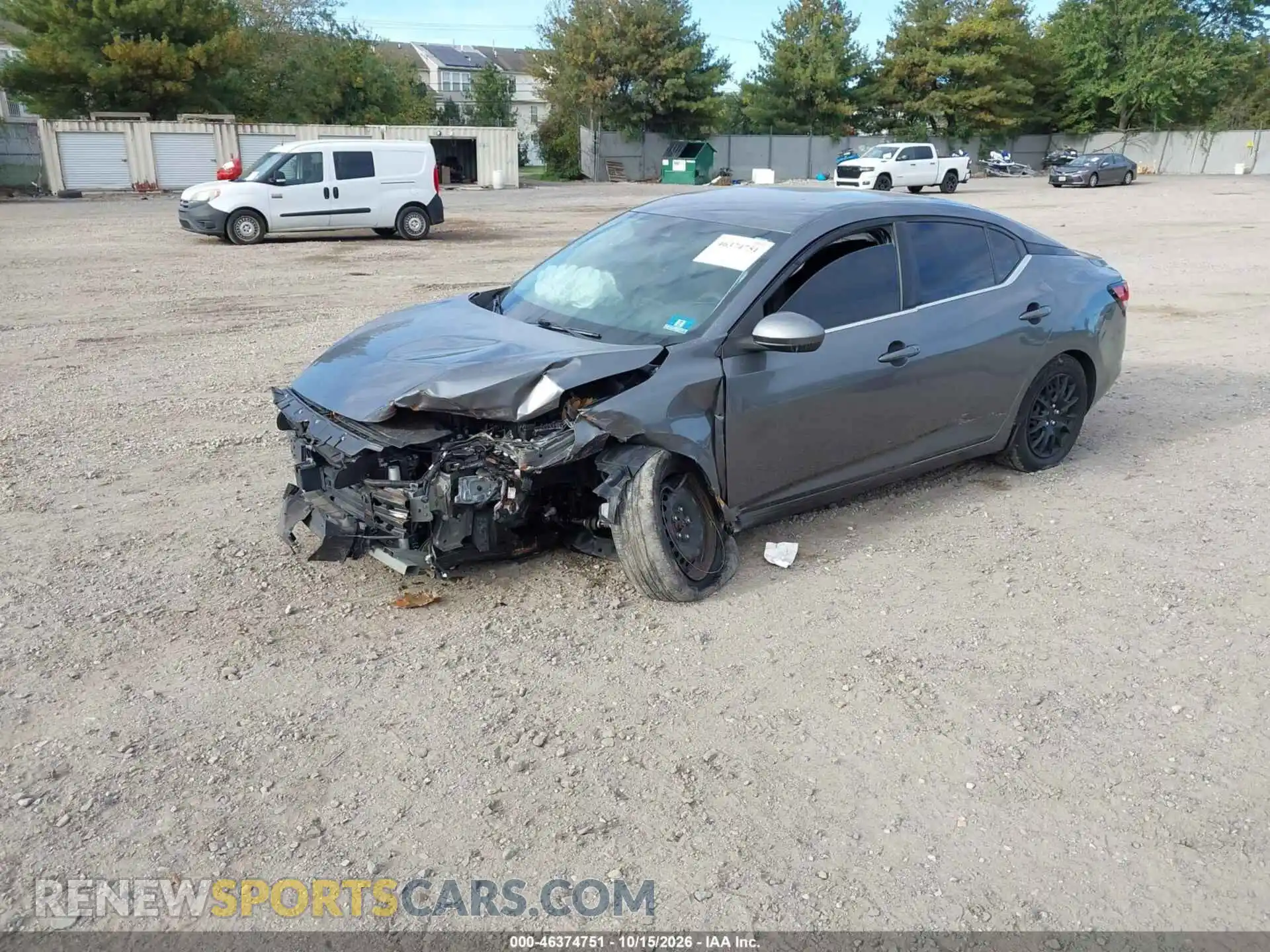 2 Photograph of a damaged car 3N1AB8BV8MY216683 NISSAN SENTRA 2021