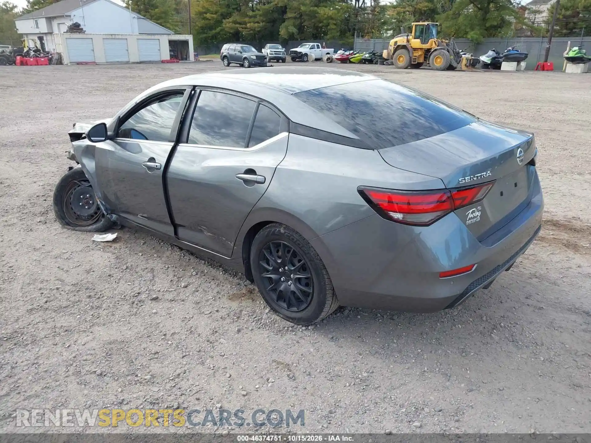 3 Photograph of a damaged car 3N1AB8BV8MY216683 NISSAN SENTRA 2021