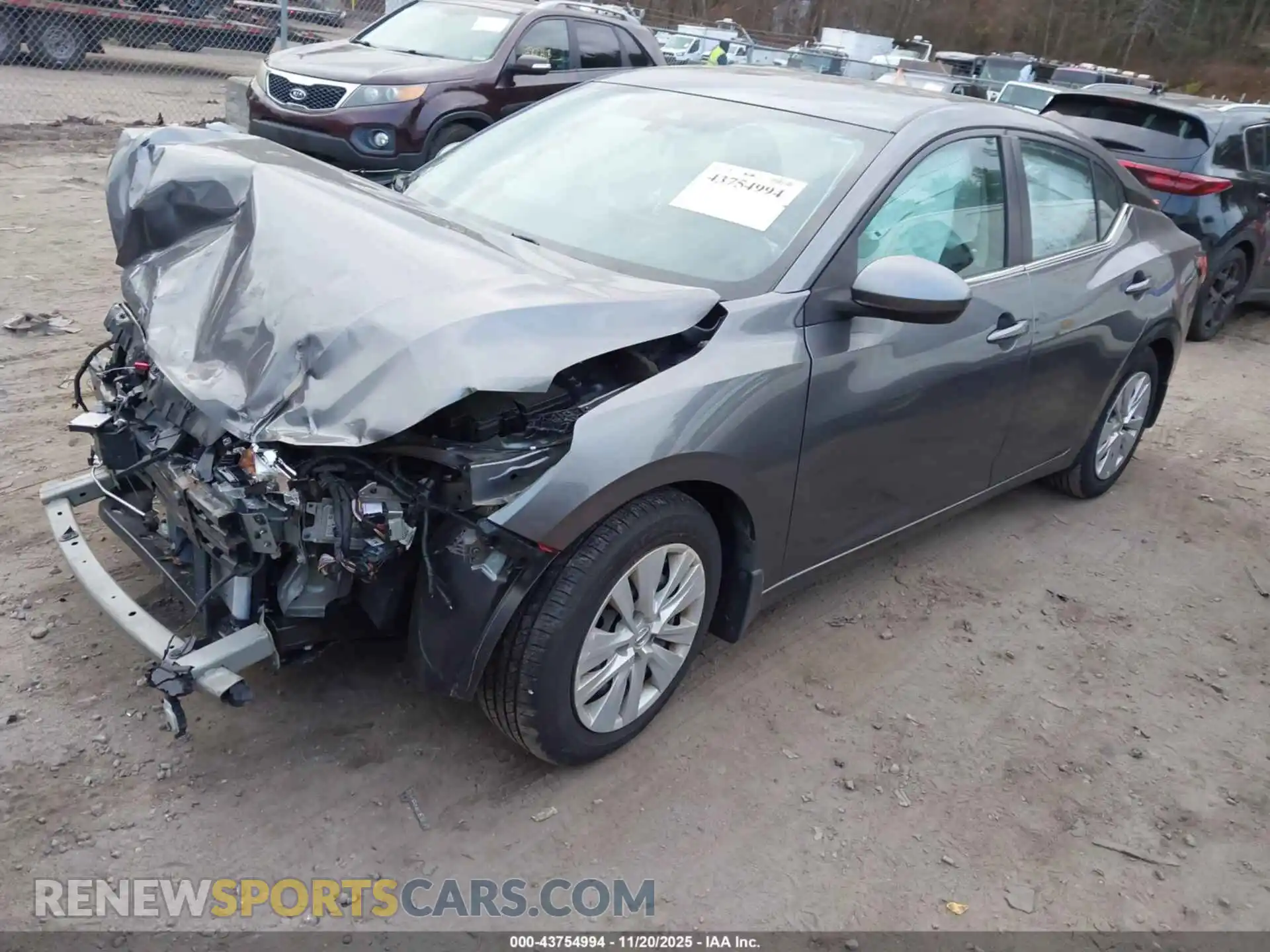 2 Photograph of a damaged car 3N1AB8BV8MY262143 NISSAN SENTRA 2021