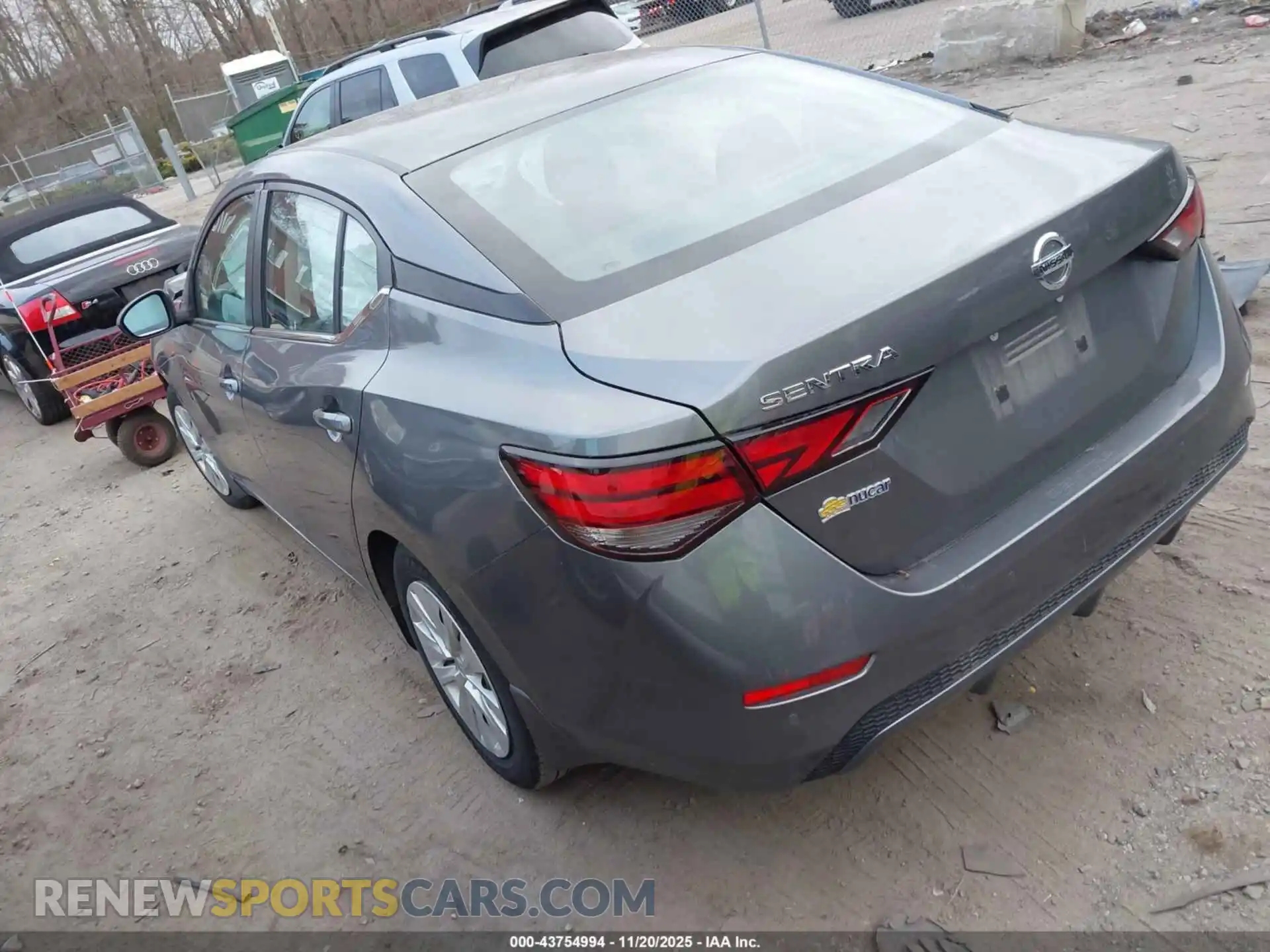 3 Photograph of a damaged car 3N1AB8BV8MY262143 NISSAN SENTRA 2021