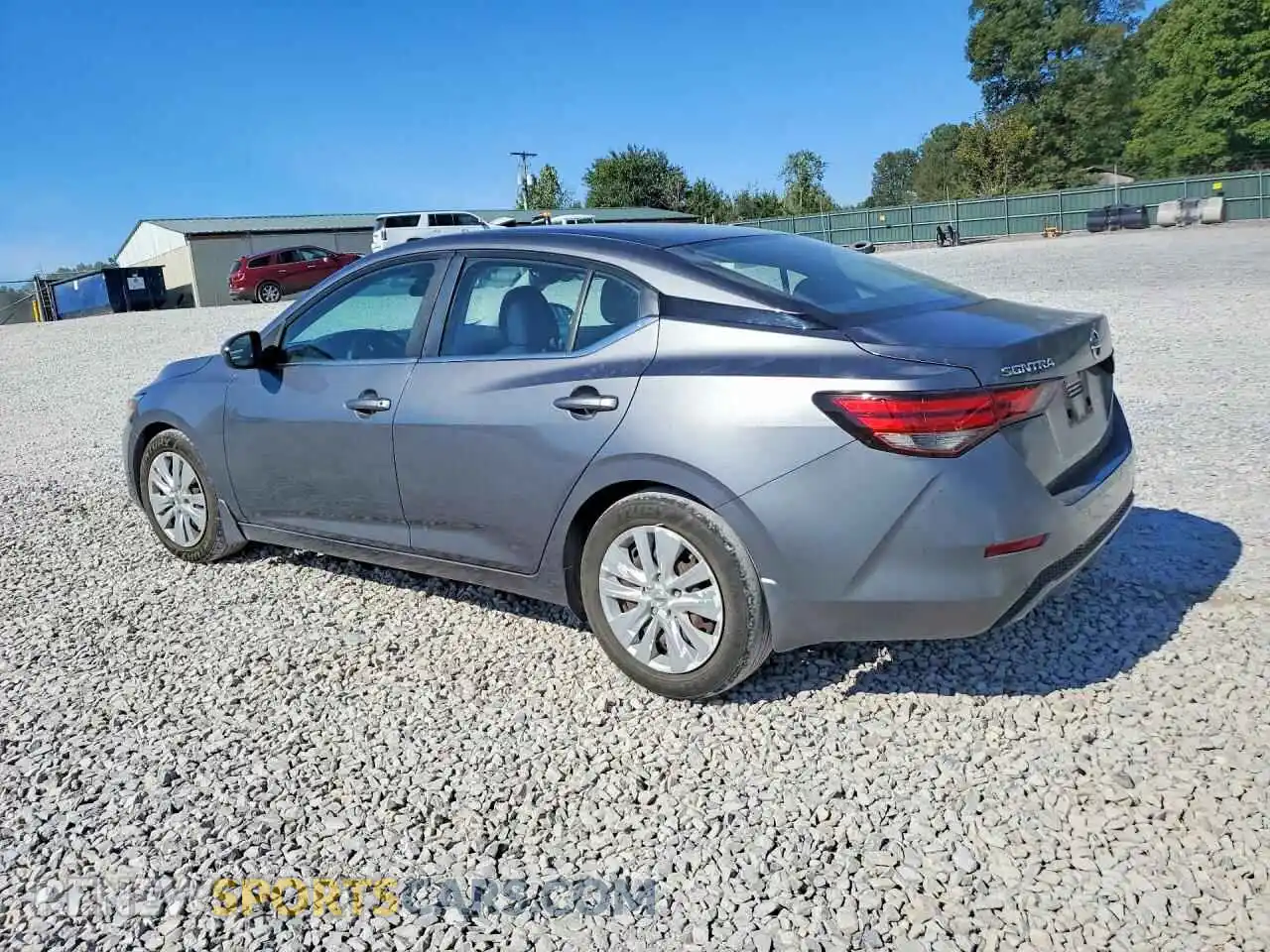 2 fotografías del automóvil dañado 3N1AB8BV9MY256660 NISSAN SENTRA 2021