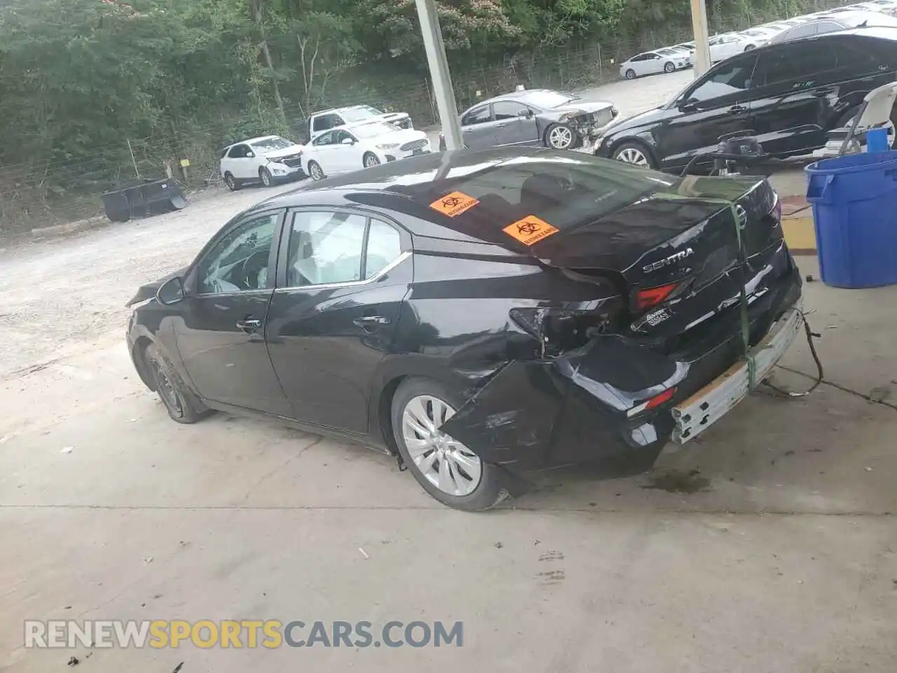 2 Photograph of a damaged car 3N1AB8BVXMY227572 NISSAN SENTRA 2021