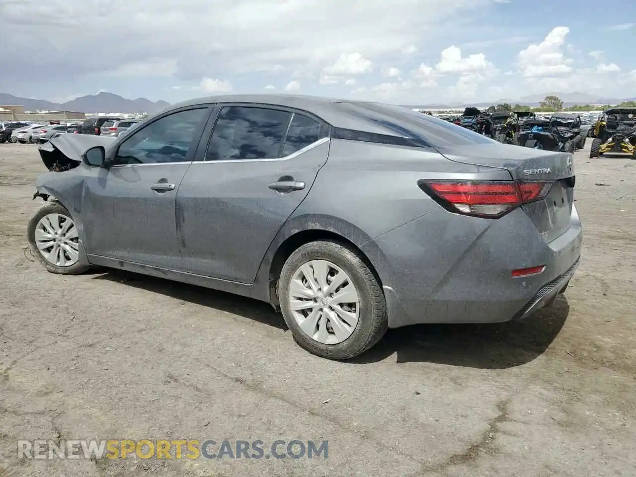 2 Photograph of a damaged car 3N1AB8BVXMY274844 NISSAN SENTRA 2021